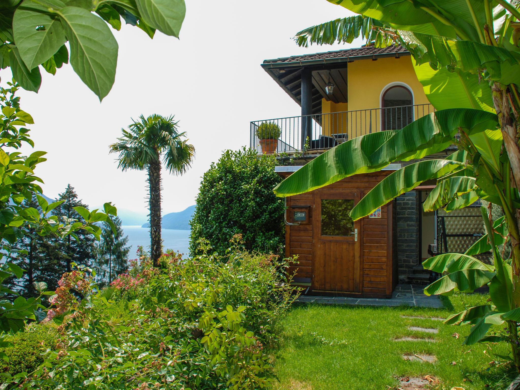 Foto 36 - Casa de 2 habitaciones en Ronco sopra Ascona con piscina privada y vistas a la montaña
