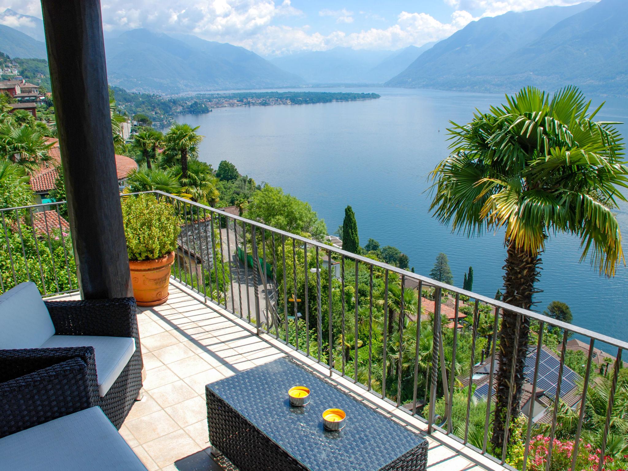 Photo 43 - Maison de 2 chambres à Ronco sopra Ascona avec piscine privée et jardin