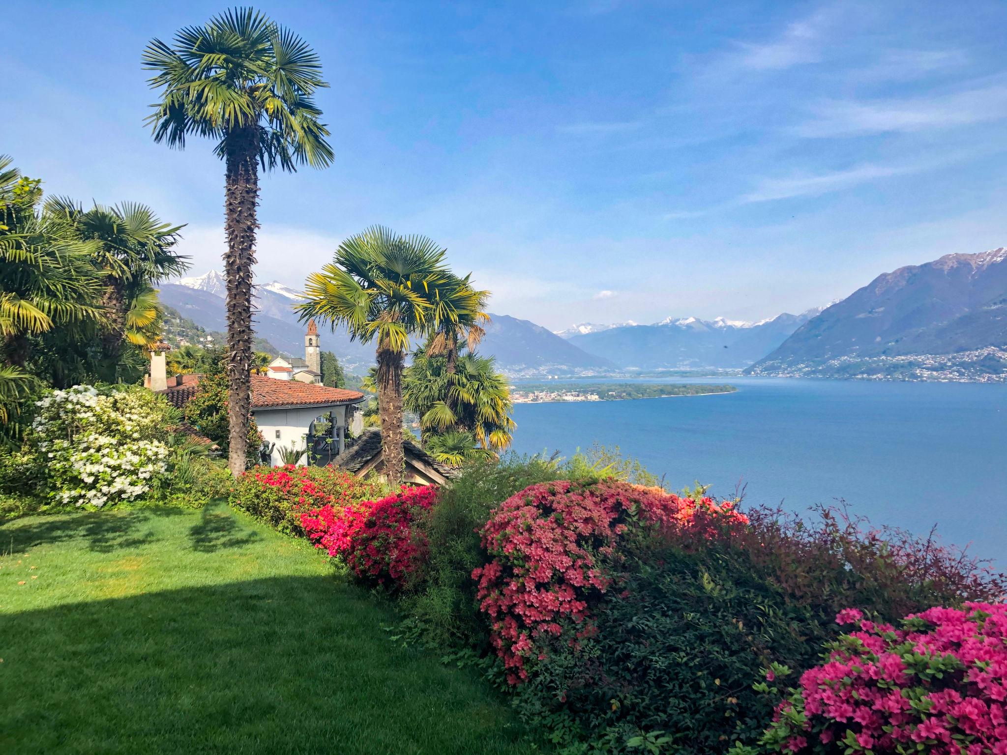 Photo 44 - Maison de 2 chambres à Ronco sopra Ascona avec piscine privée et jardin