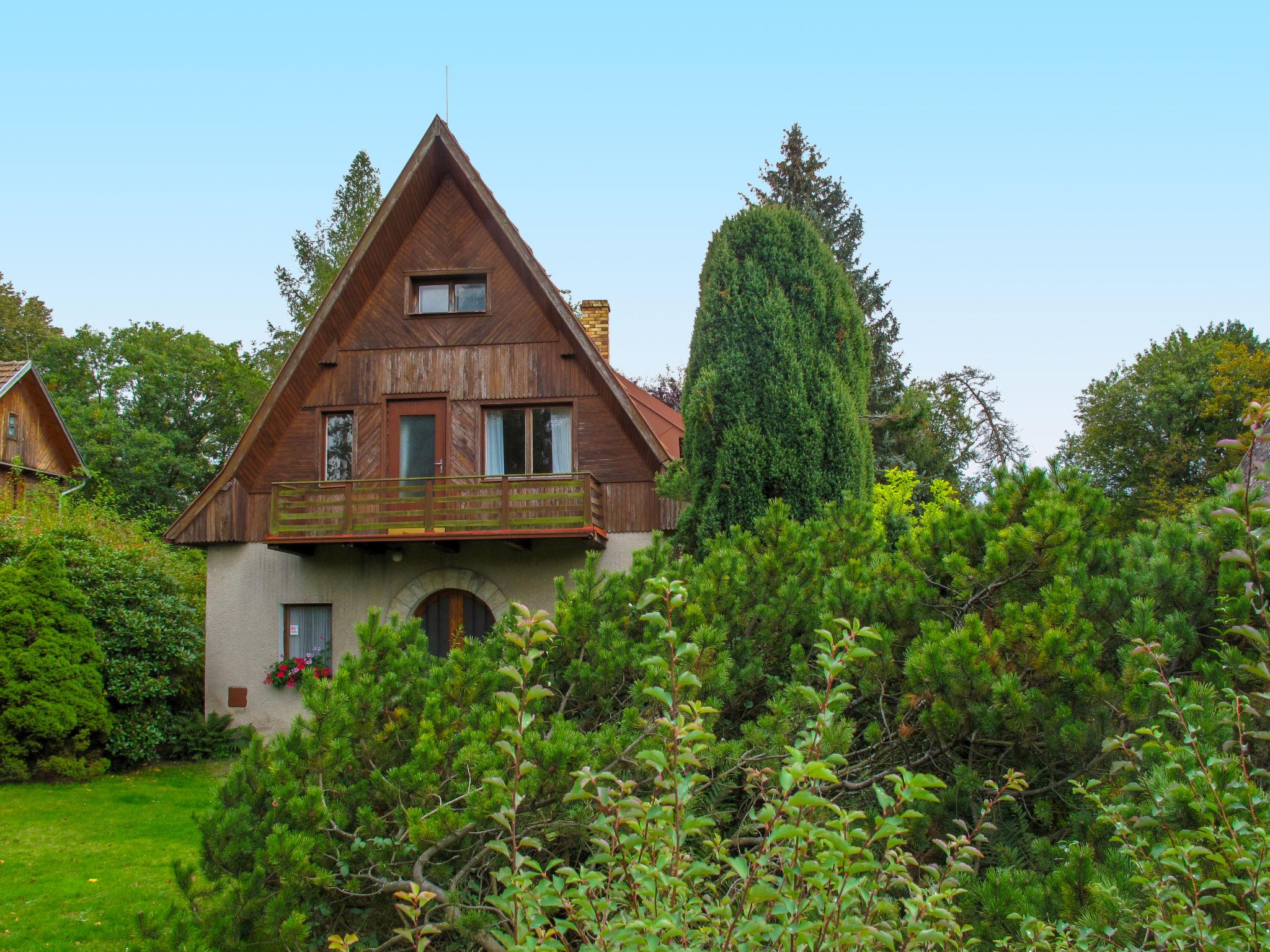 Foto 25 - Casa con 3 camere da letto a Dobřeň con giardino e terrazza