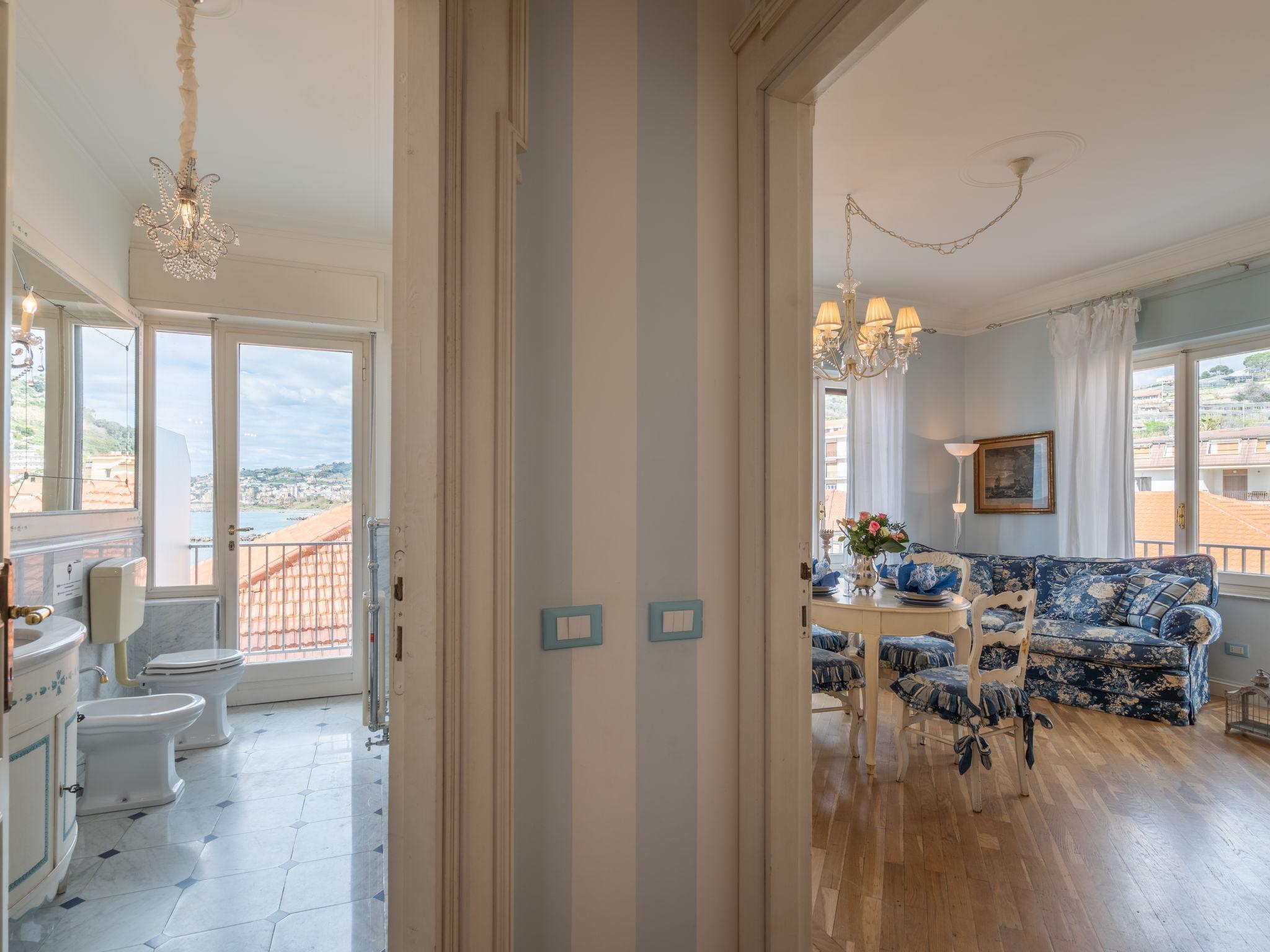 Foto 4 - Apartamento de 1 habitación en Riva Ligure con vistas al mar