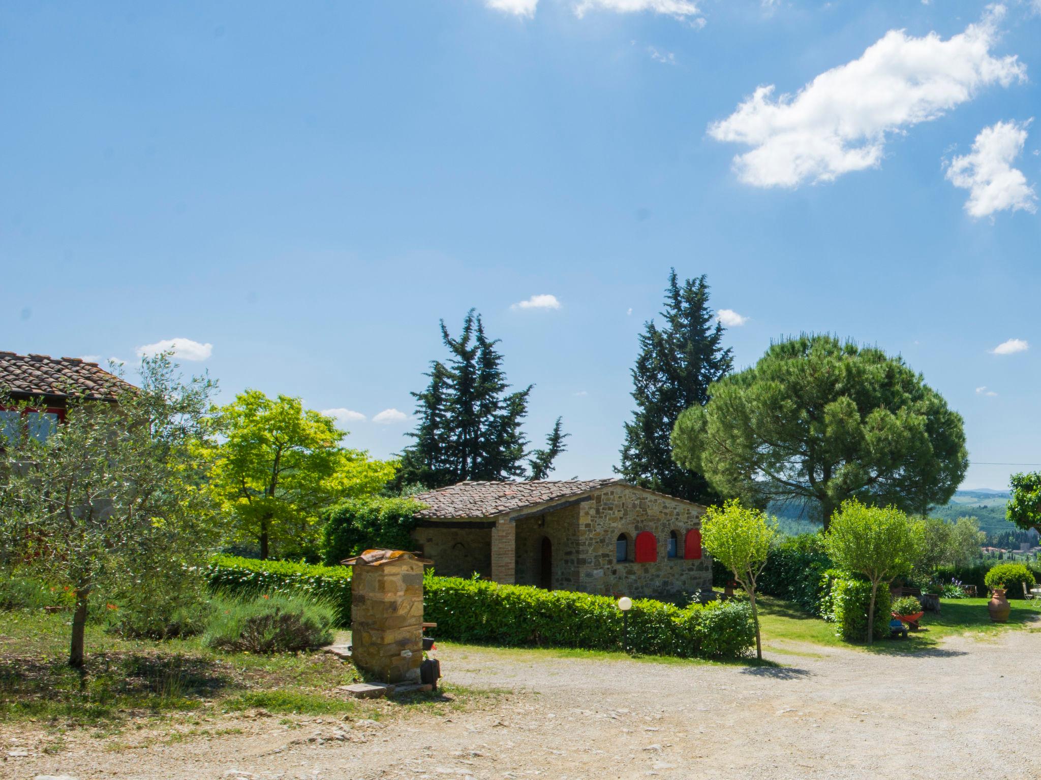 Foto 1 - Haus mit 2 Schlafzimmern in San Casciano in Val di Pesa mit schwimmbad und garten