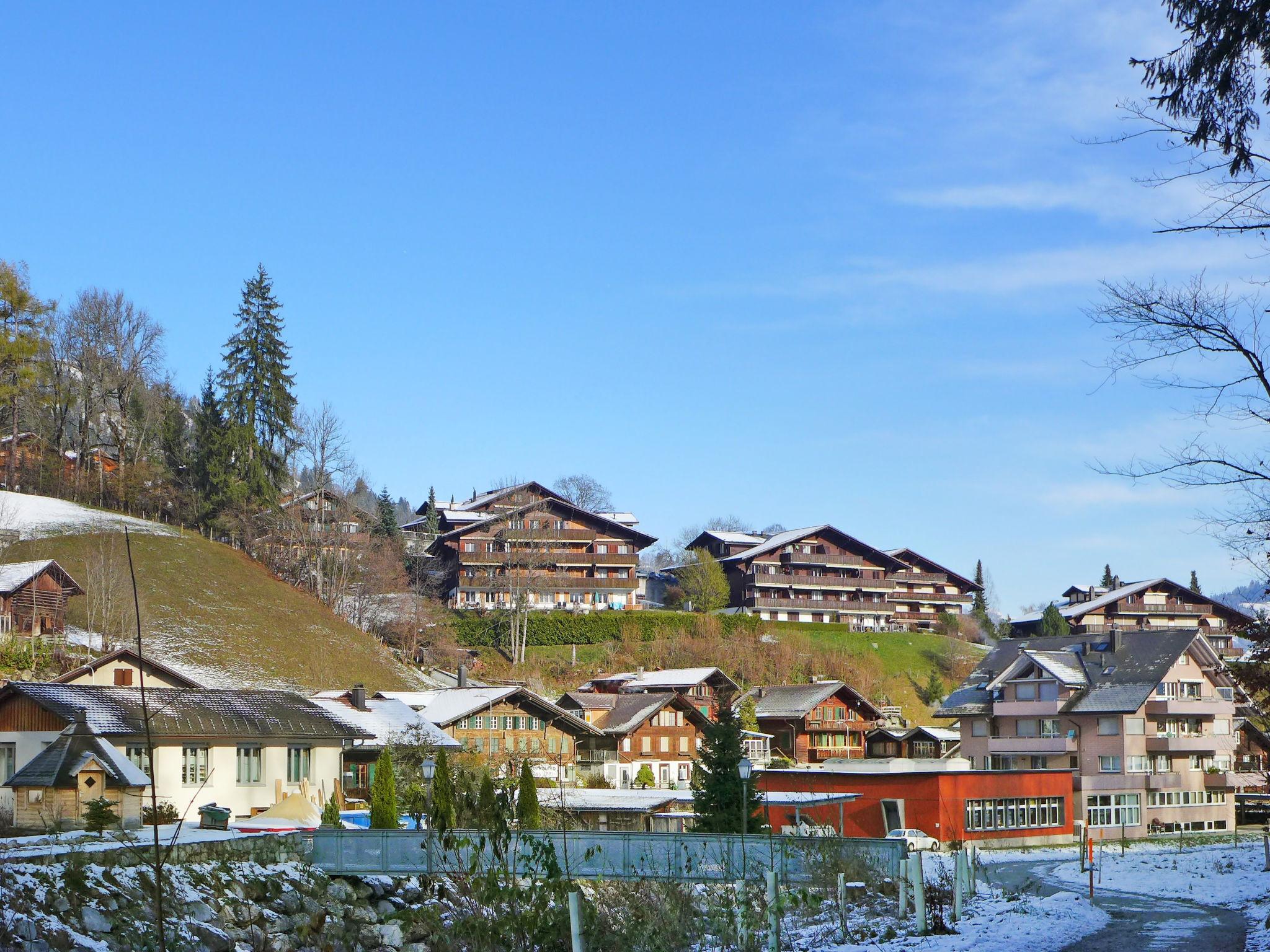 Photo 33 - Appartement de 3 chambres à Zweisimmen avec vues sur la montagne