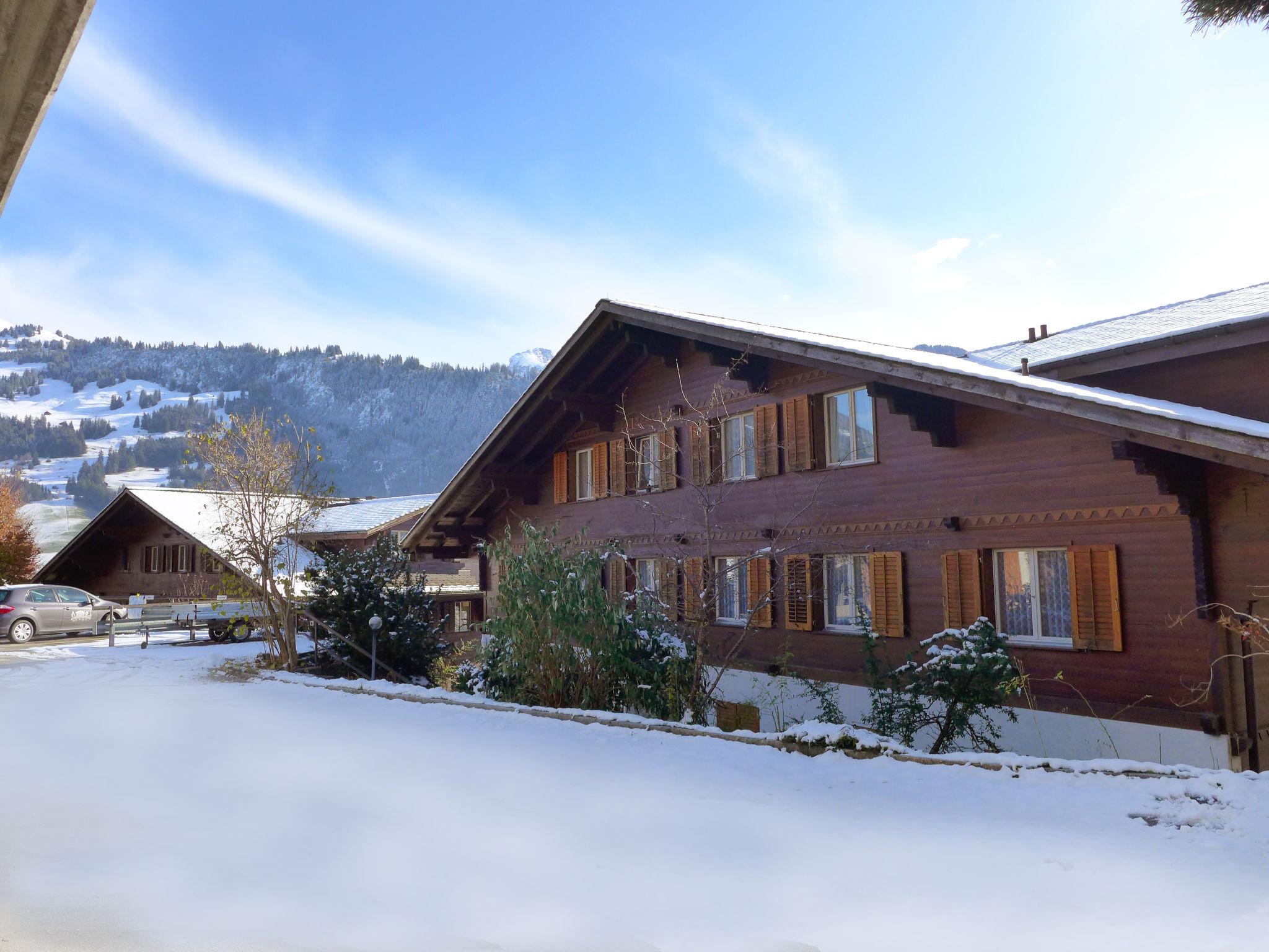 Photo 30 - Appartement de 3 chambres à Zweisimmen avec vues sur la montagne