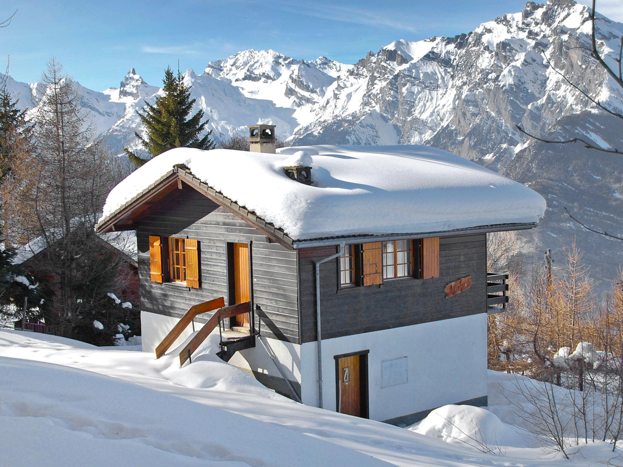 Foto 22 - Casa de 3 quartos em Nendaz com jardim e vista para a montanha