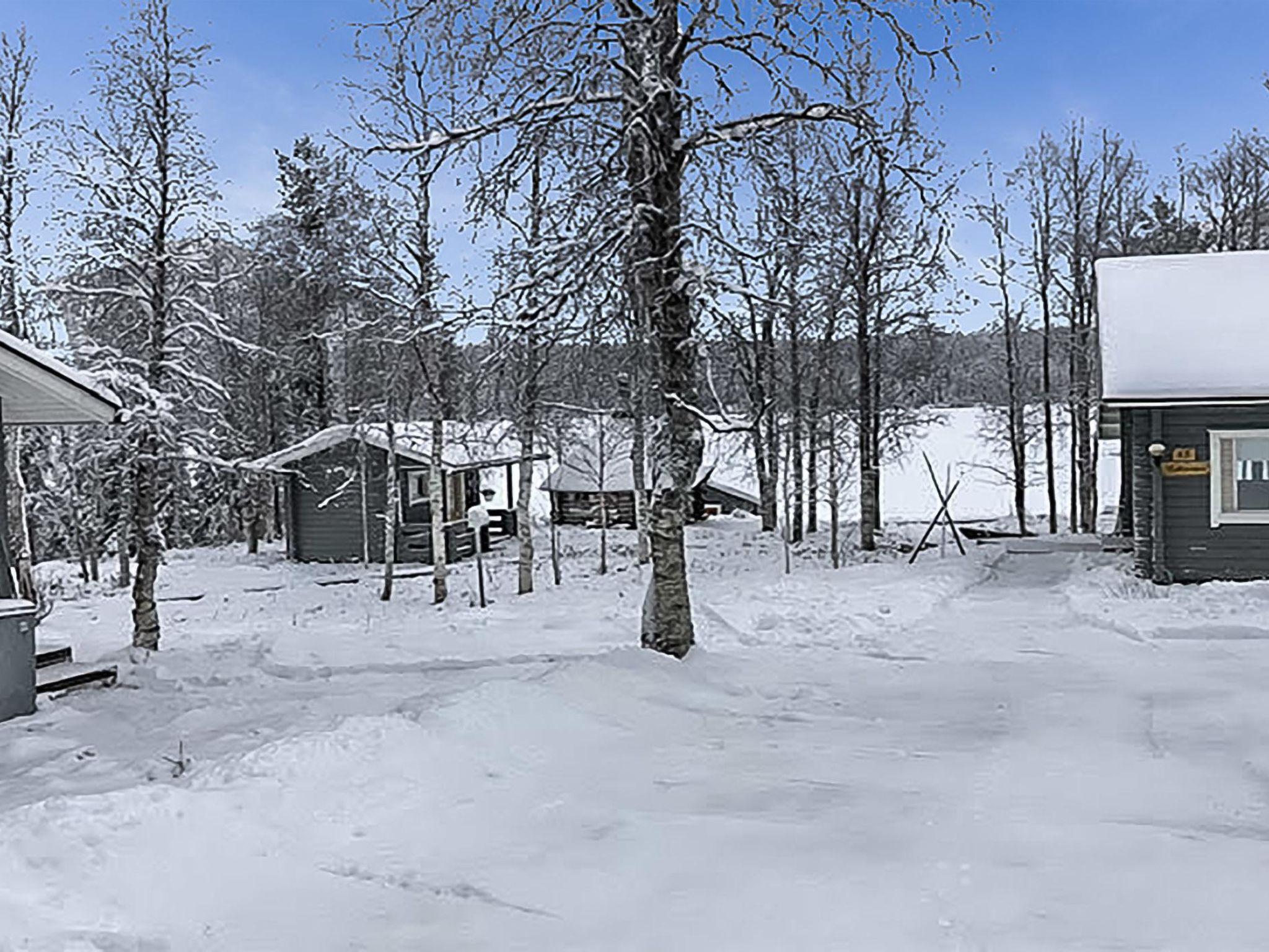 Foto 4 - Haus mit 1 Schlafzimmer in Kuusamo mit sauna und blick auf die berge