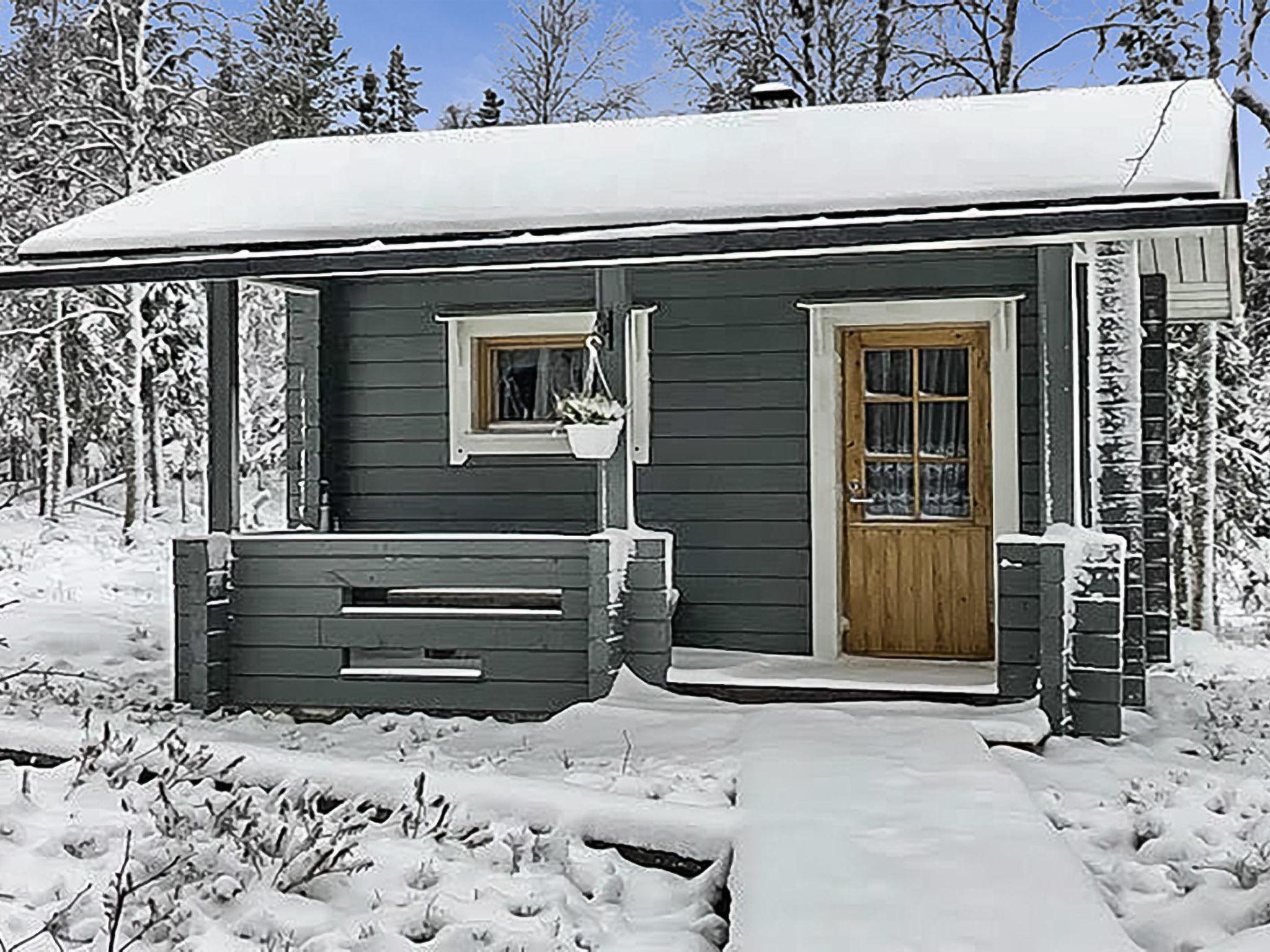 Foto 18 - Casa de 1 habitación en Kuusamo con sauna y vistas a la montaña