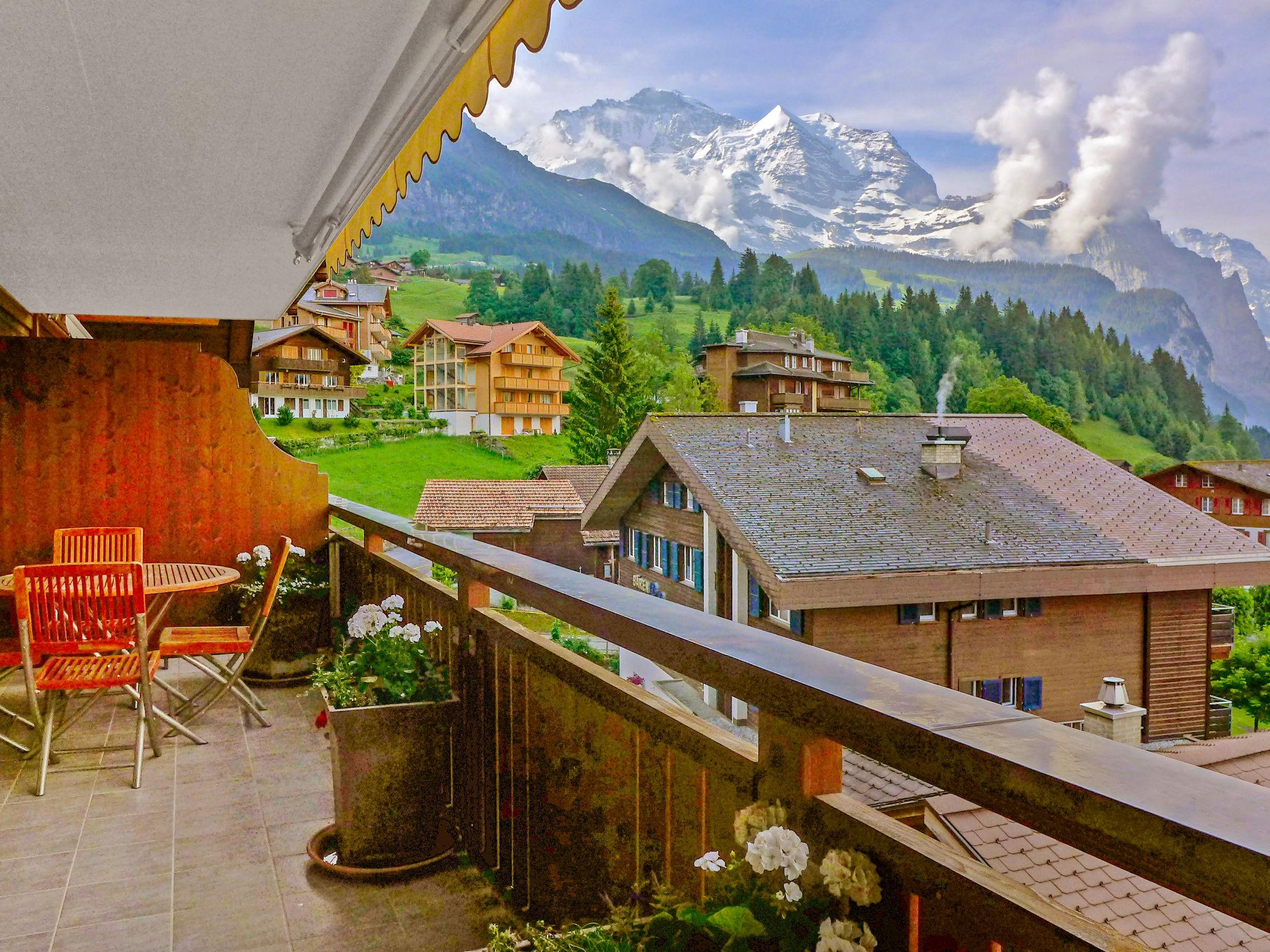 Foto 4 - Apartamento de 1 habitación en Lauterbrunnen con jardín