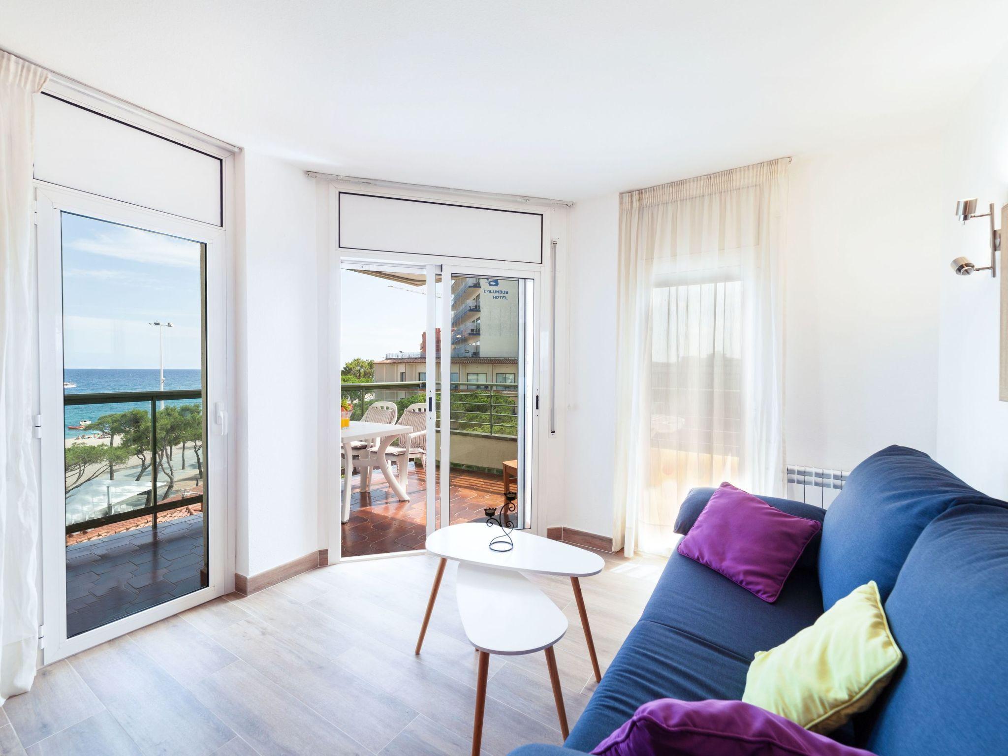 Foto 6 - Apartamento de 2 quartos em Castell-Platja d'Aro com terraço e vistas do mar