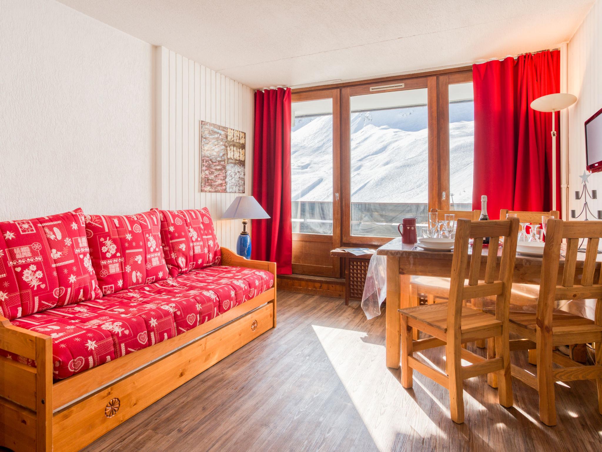 Foto 1 - Apartamento de 1 quarto em Tignes com vista para a montanha