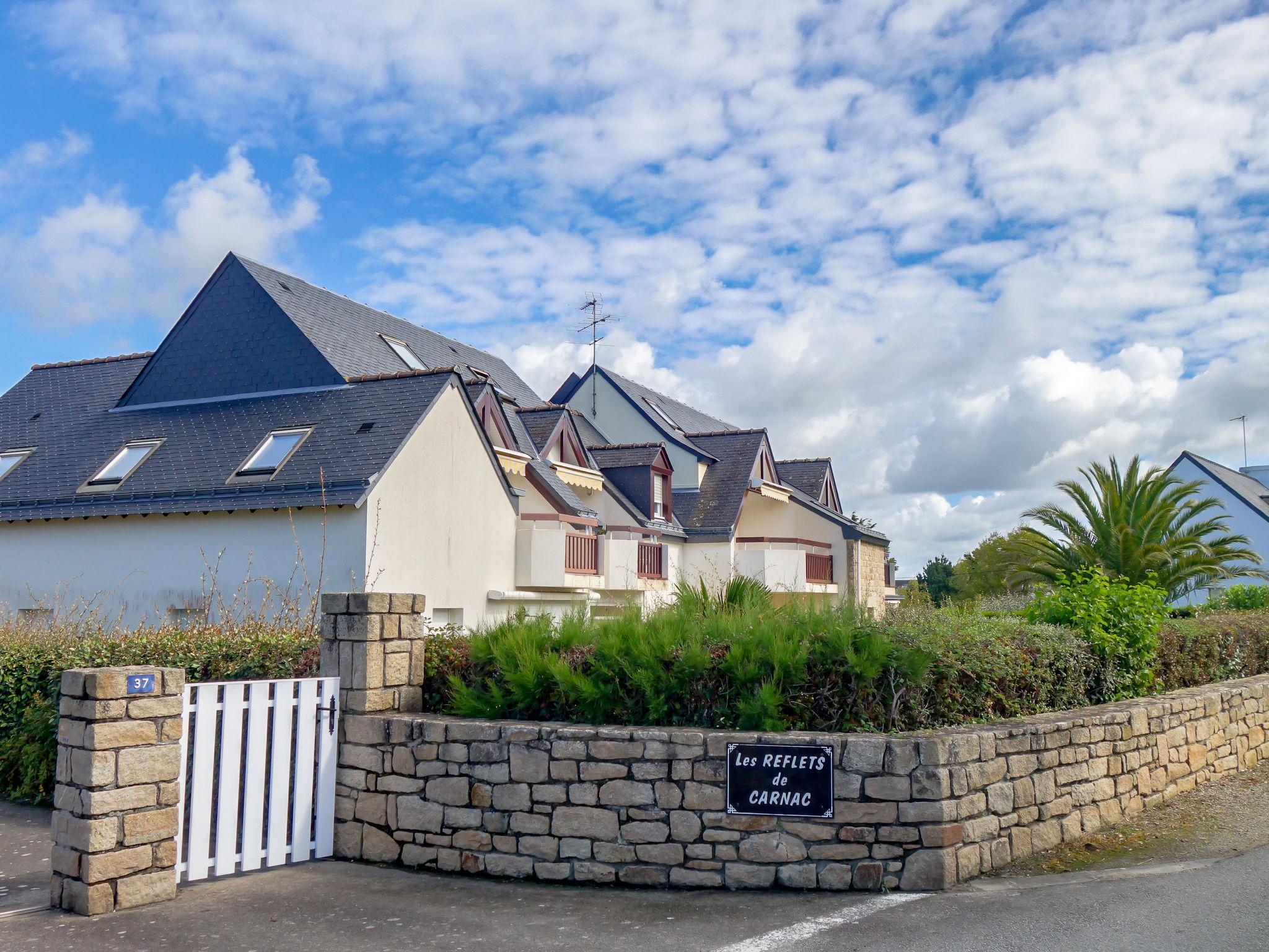 Foto 7 - Apartment mit 2 Schlafzimmern in Carnac mit schwimmbad und blick aufs meer