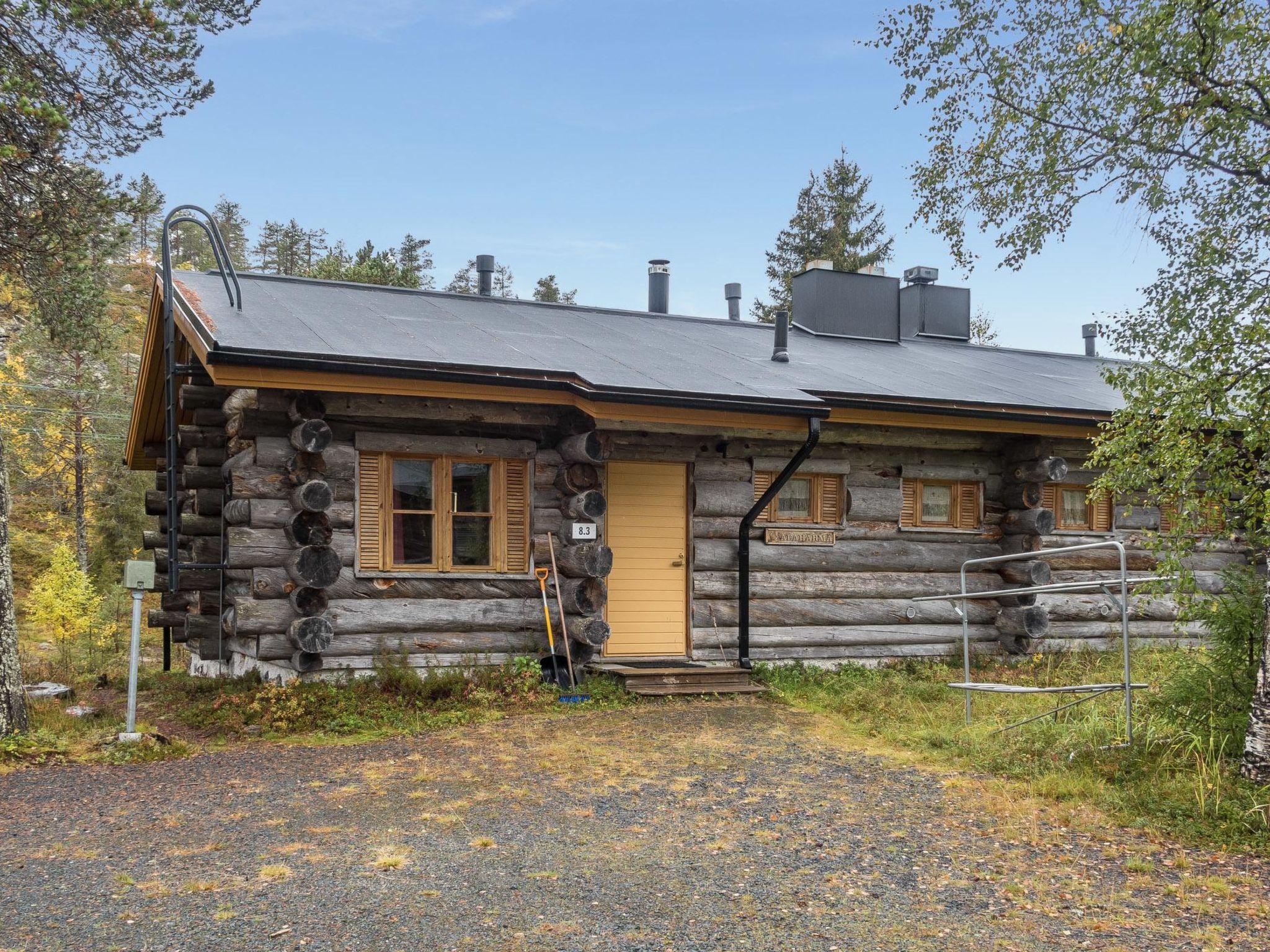 Foto 1 - Casa de 2 habitaciones en Kuusamo con sauna y vistas a la montaña