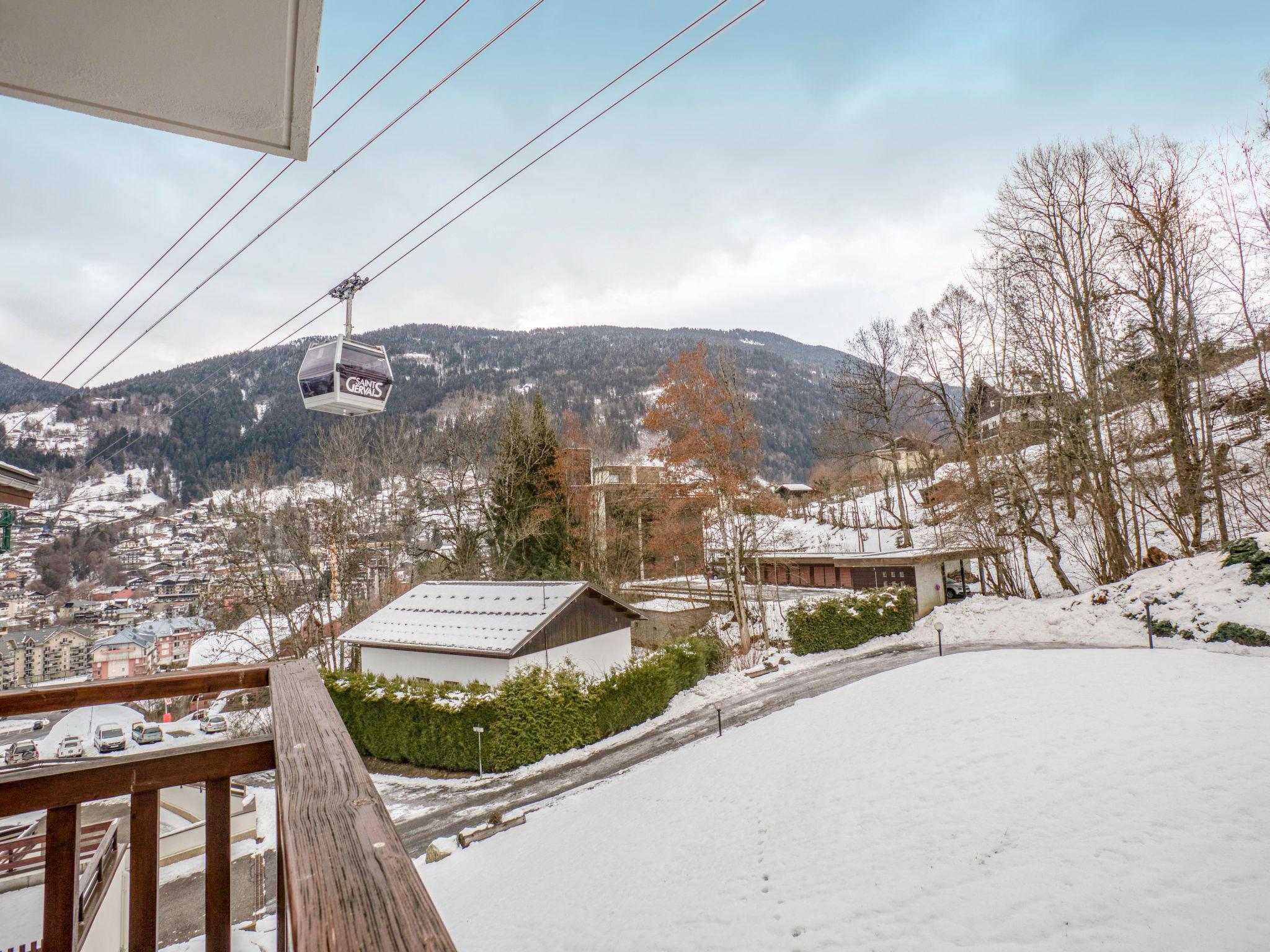 Foto 12 - Apartamento de 1 habitación en Saint-Gervais-les-Bains con vistas a la montaña