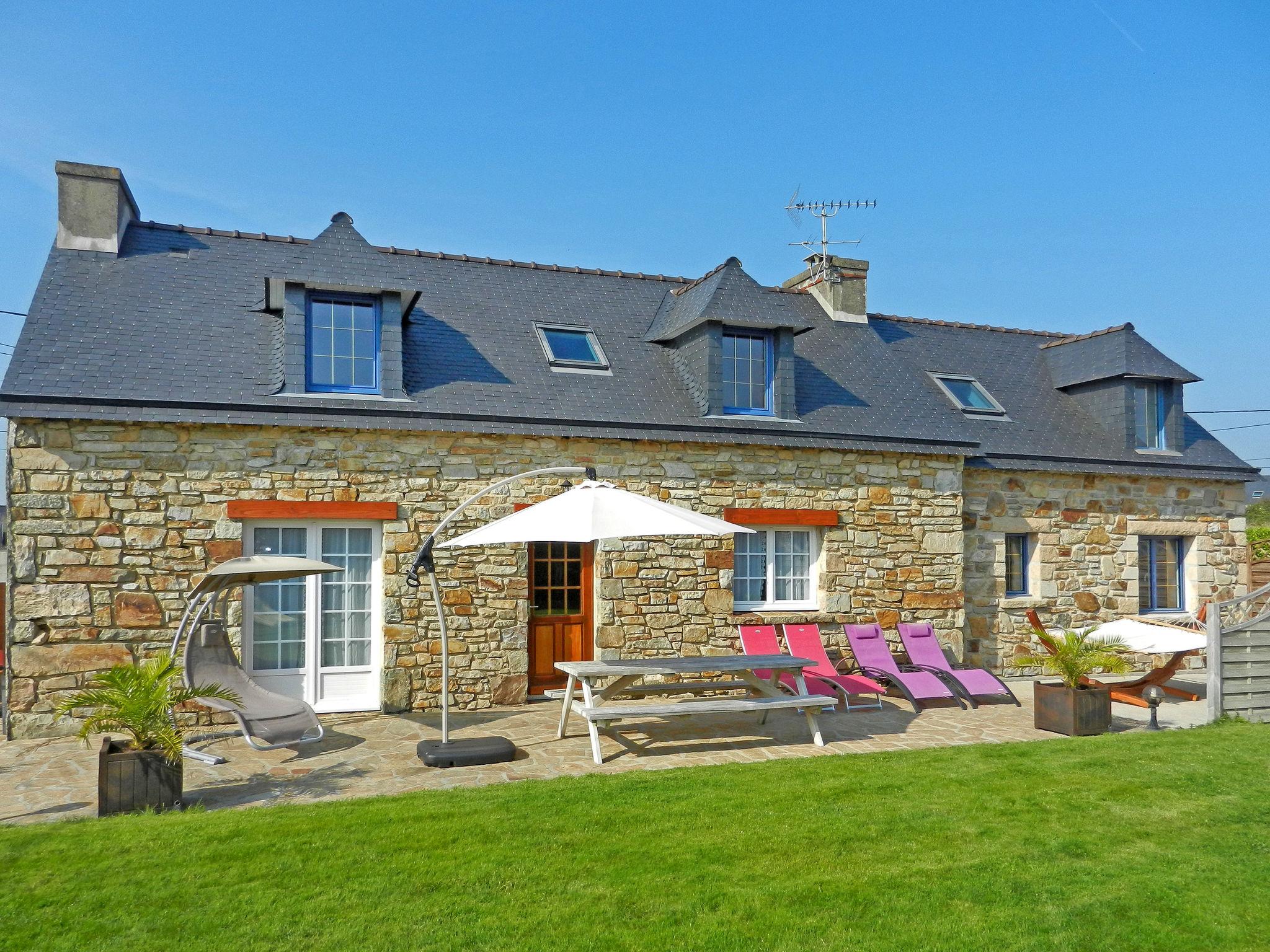 Photo 1 - Maison de 3 chambres à Telgruc-sur-Mer avec jardin et vues à la mer