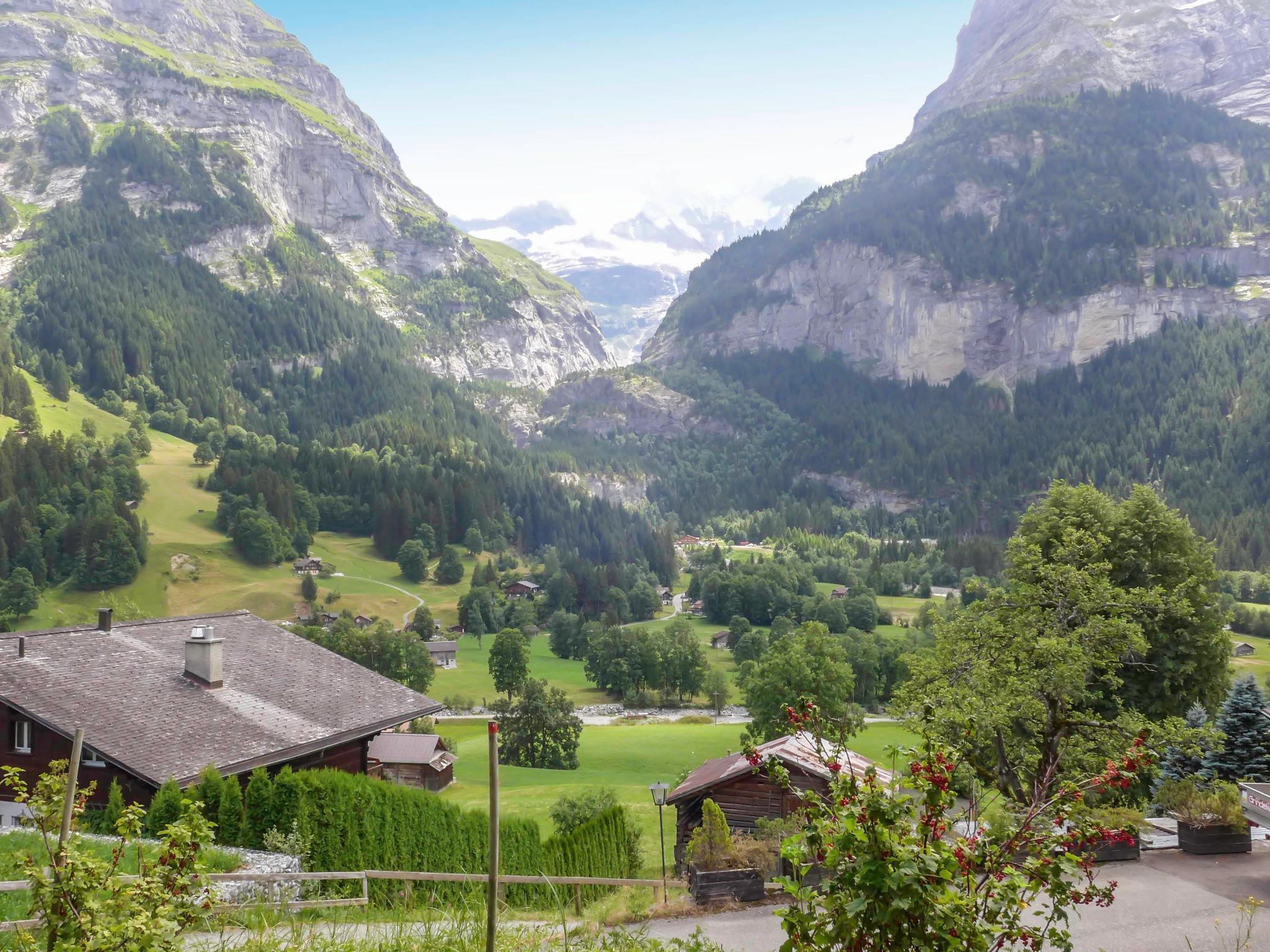 Foto 12 - Appartamento a Grindelwald con giardino e vista sulle montagne
