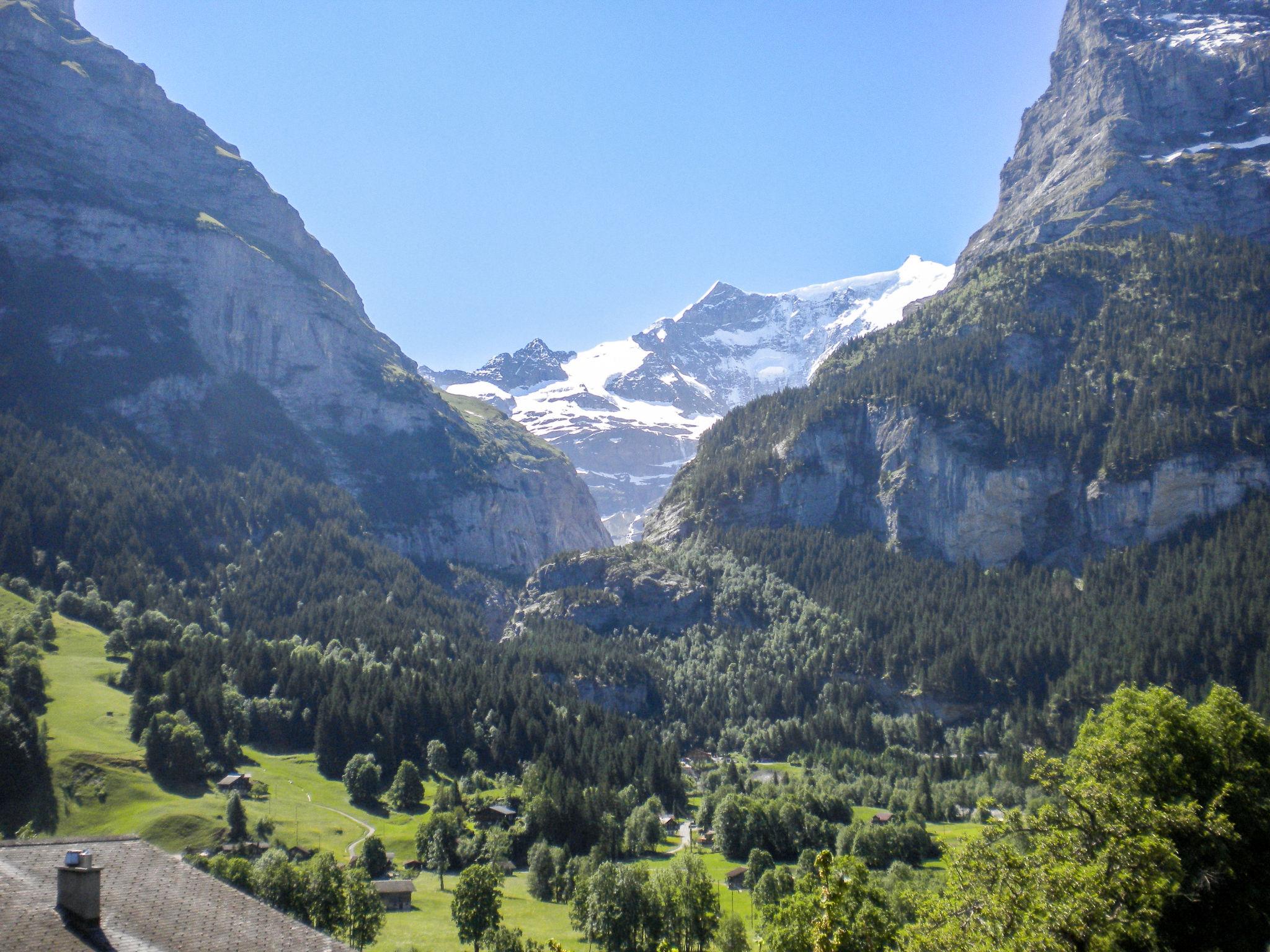 Foto 5 - Apartamento en Grindelwald con jardín y vistas a la montaña