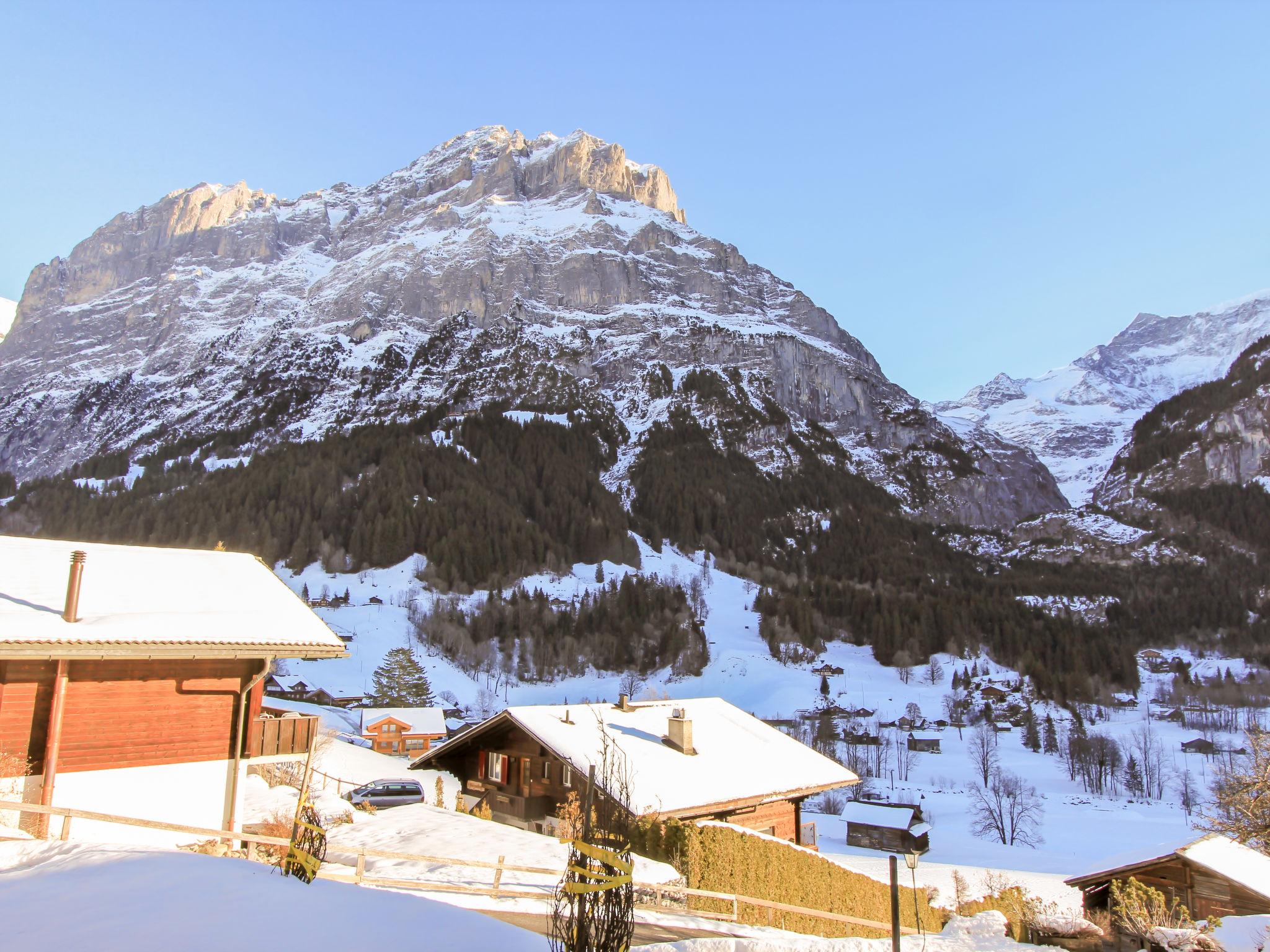 Foto 15 - Apartamento em Grindelwald com jardim e vista para a montanha