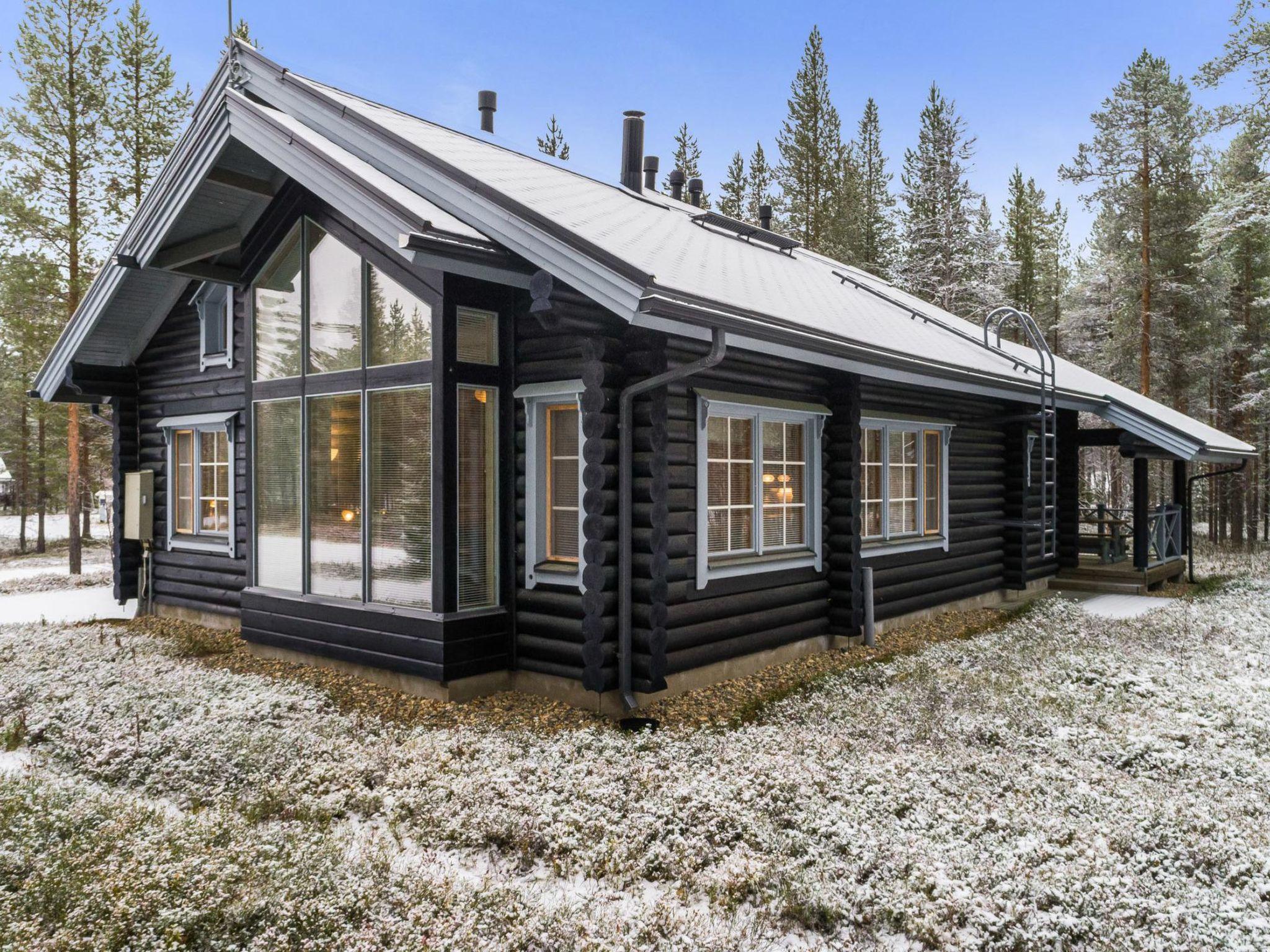 Foto 1 - Casa de 2 quartos em Kittilä com sauna e vista para a montanha