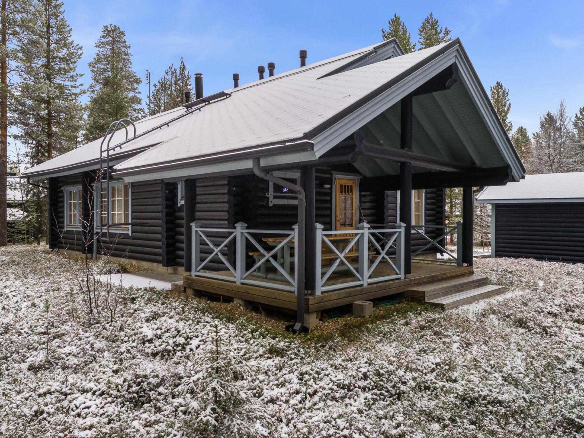 Foto 18 - Casa de 2 habitaciones en Kittilä con sauna y vistas a la montaña