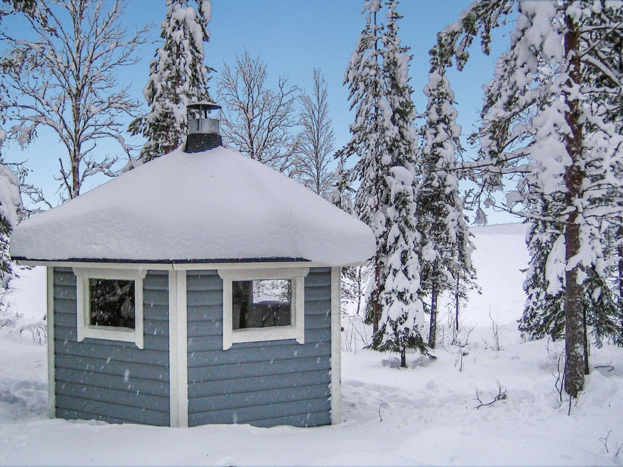 Foto 23 - Casa con 2 camere da letto a Kuusamo con sauna e vista sulle montagne