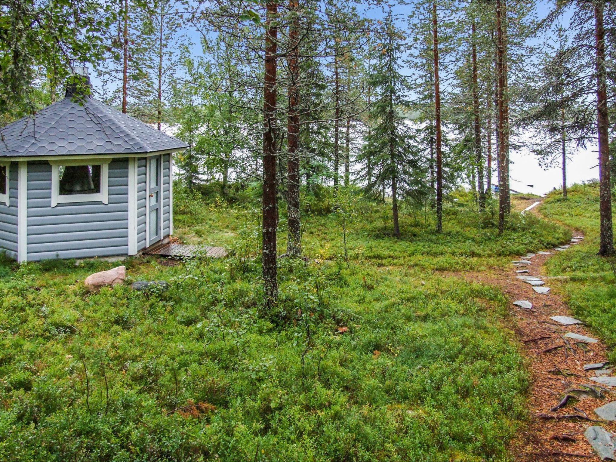 Foto 16 - Casa de 2 habitaciones en Kuusamo con sauna y vistas a la montaña