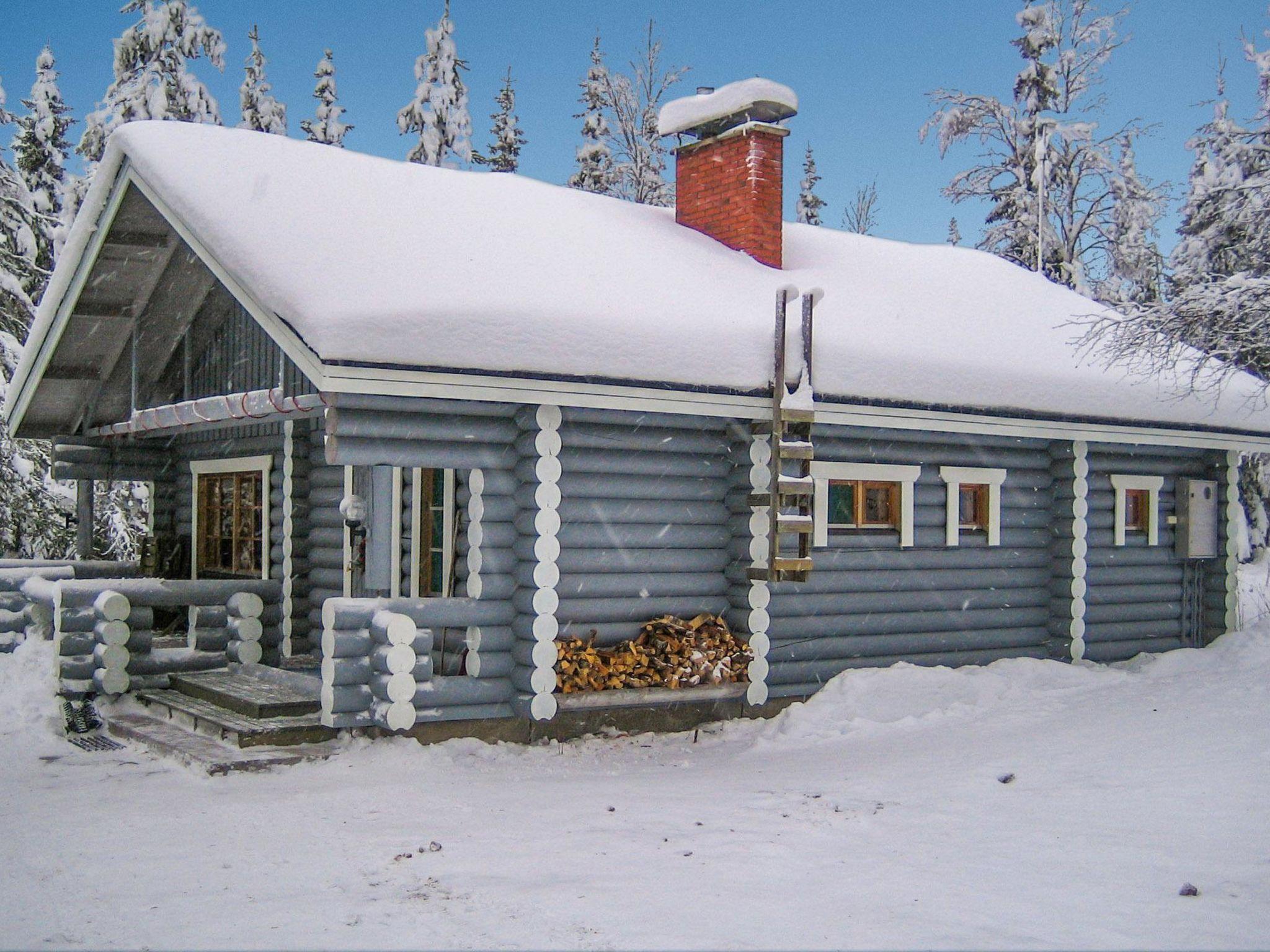 Foto 21 - Casa de 2 quartos em Kuusamo com sauna e vista para a montanha