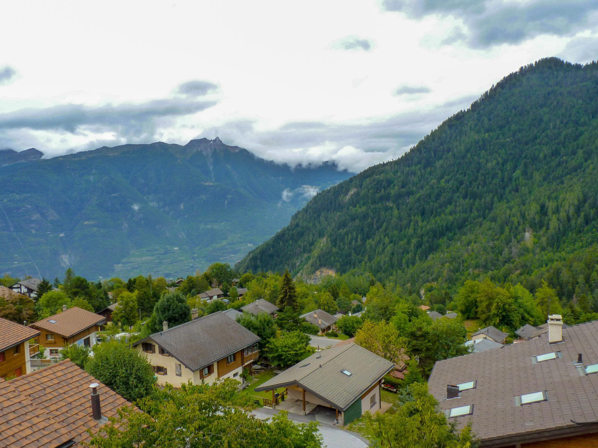 Foto 12 - Appartamento con 1 camera da letto a Leytron con vista sulle montagne