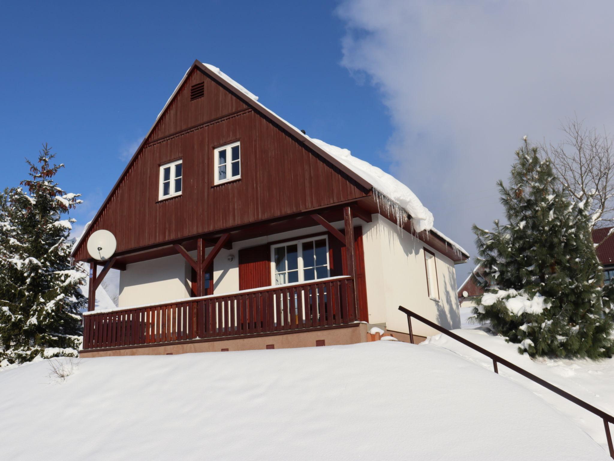 Foto 24 - Casa con 3 camere da letto a Černý Důl con piscina e vista sulle montagne