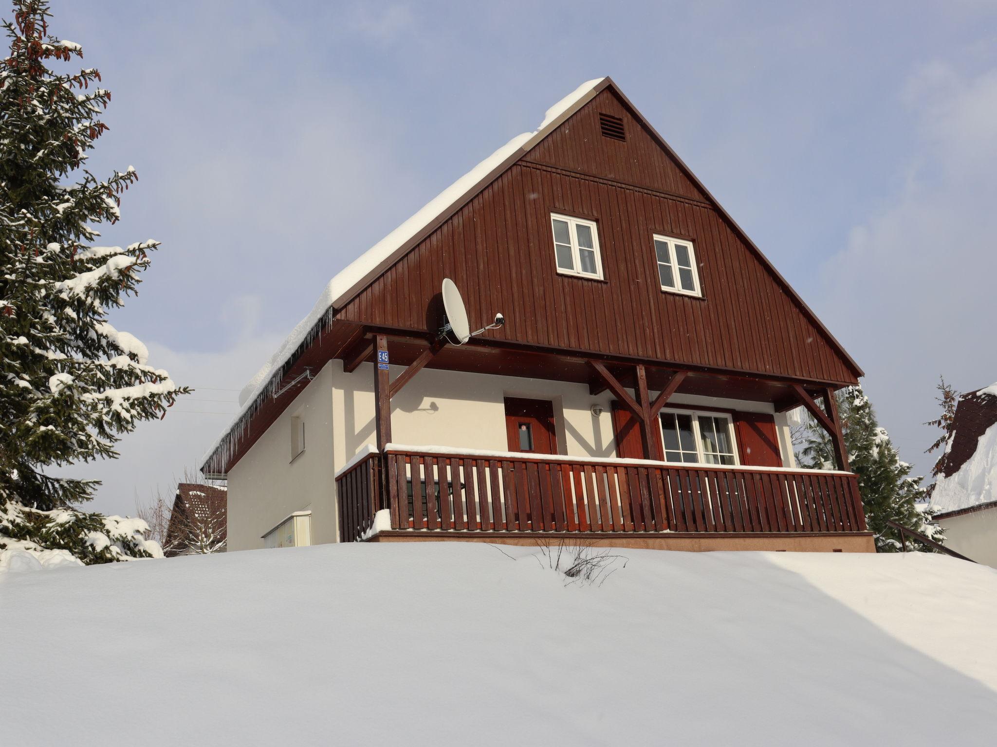 Foto 25 - Casa con 3 camere da letto a Černý Důl con piscina e vista sulle montagne