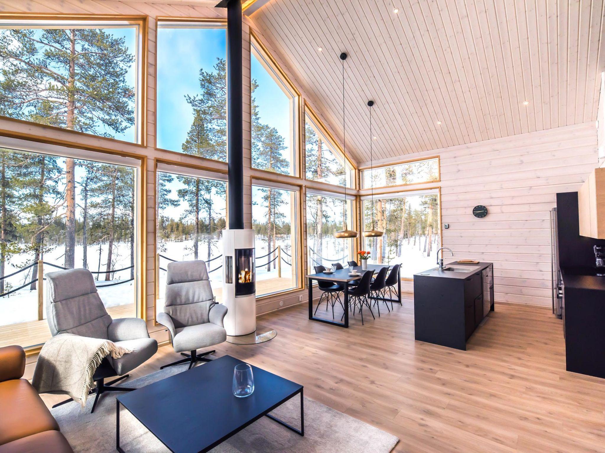 Foto 4 - Casa de 4 quartos em Enontekiö com sauna e vista para a montanha