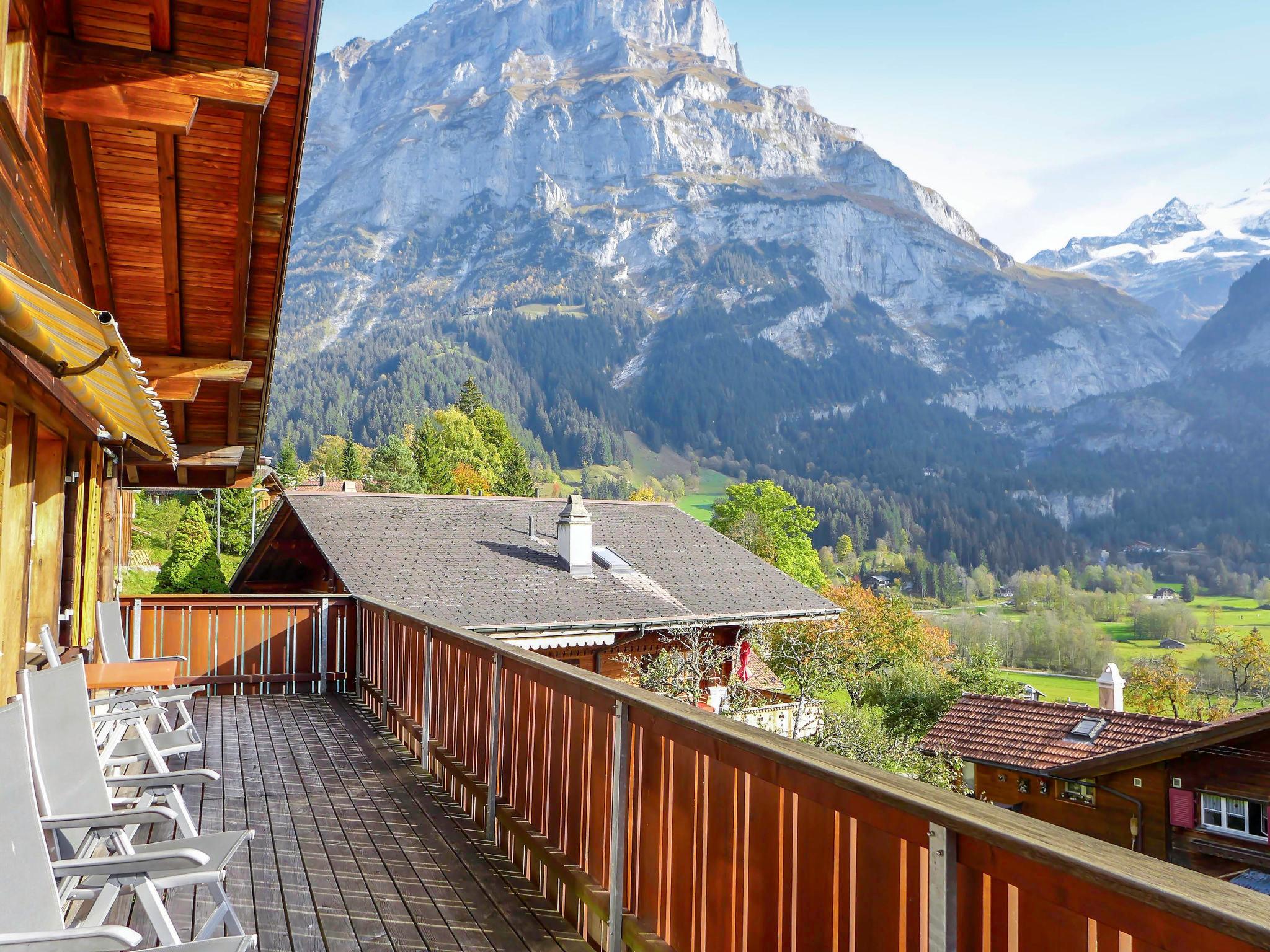 Foto 18 - Casa de 3 habitaciones en Grindelwald con vistas a la montaña