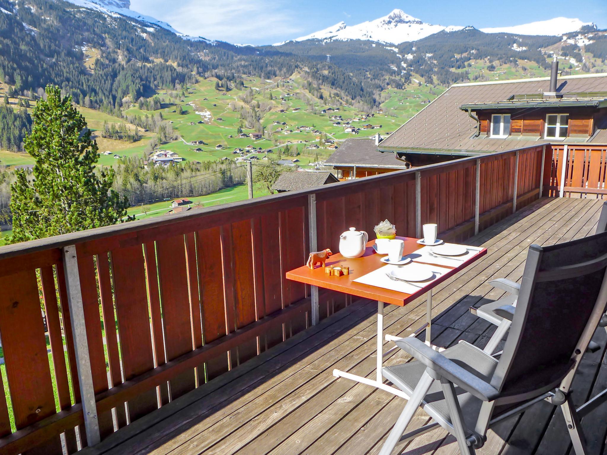 Foto 19 - Casa de 3 habitaciones en Grindelwald con vistas a la montaña