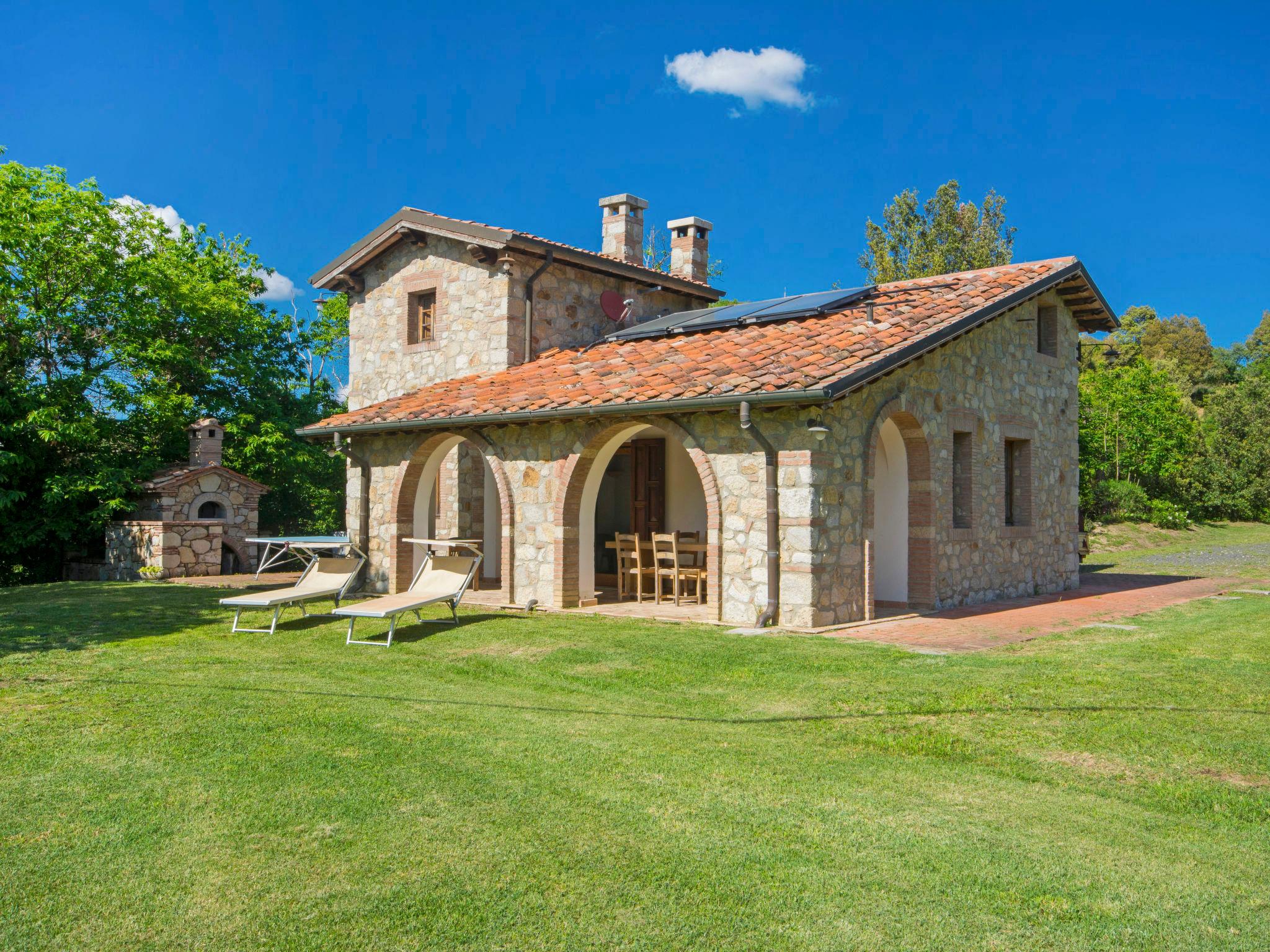 Foto 2 - Casa con 3 camere da letto a Roccastrada con piscina privata e giardino