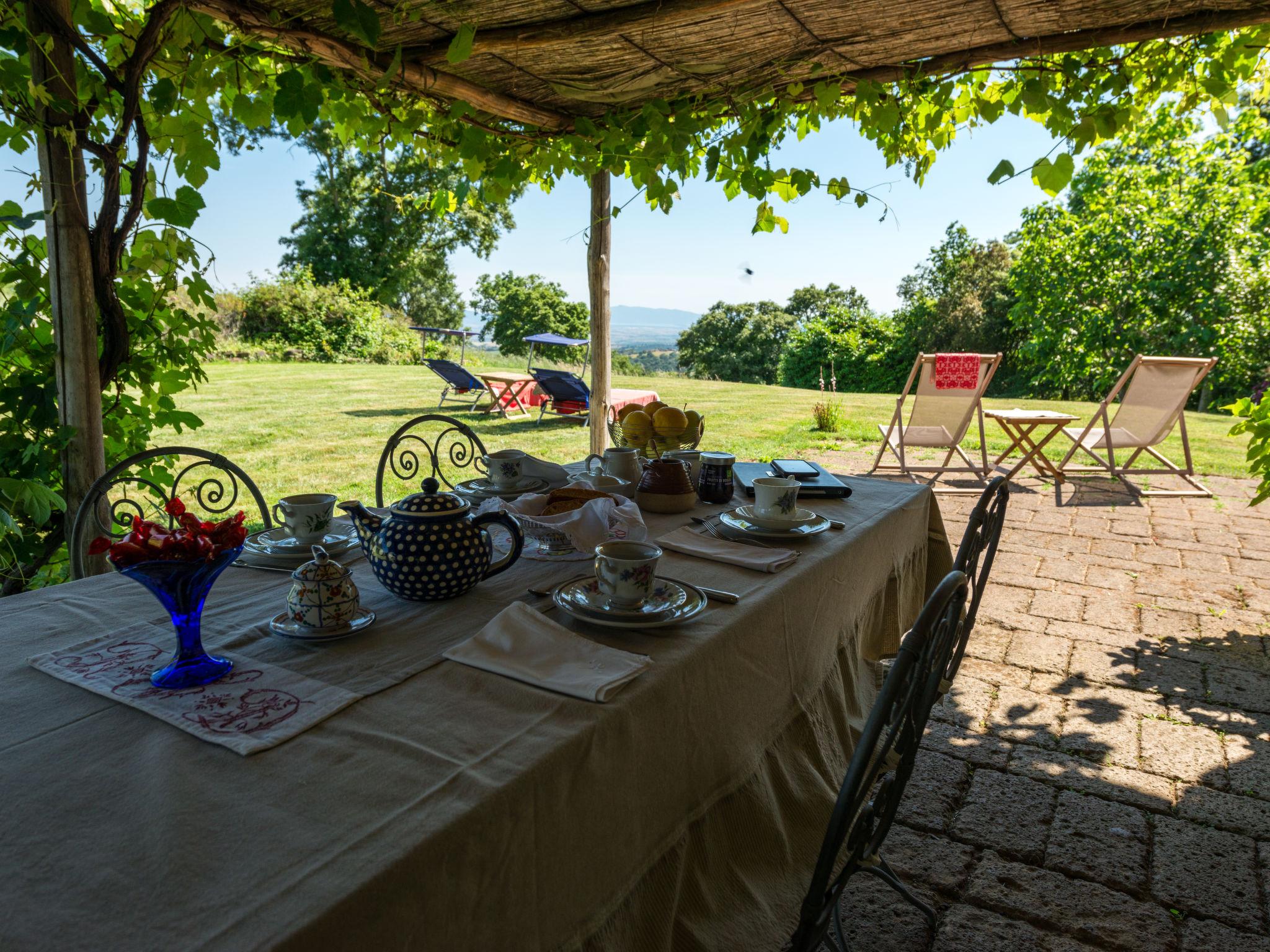 Foto 3 - Casa con 2 camere da letto a Scansano con giardino e vista mare