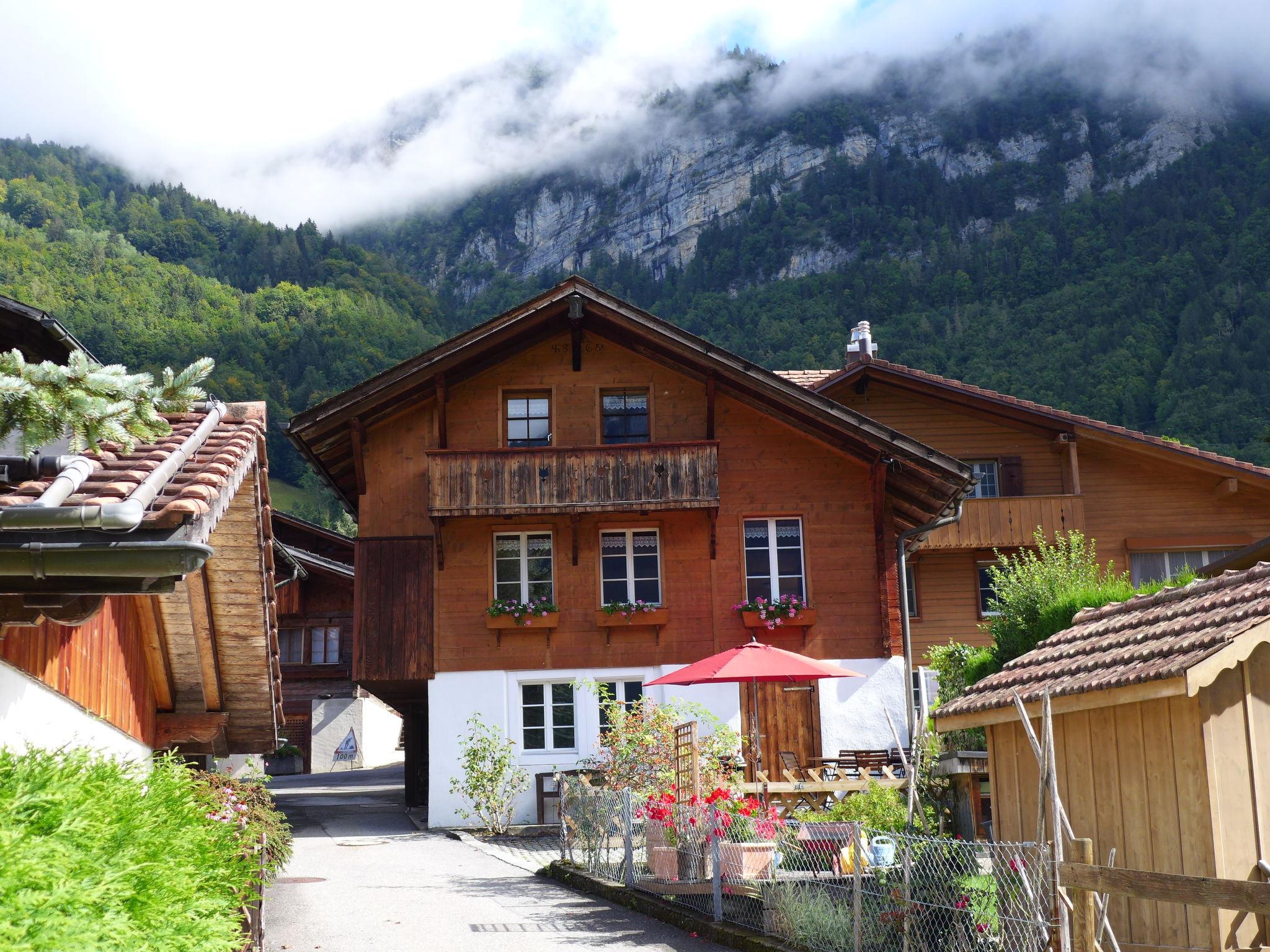 Foto 18 - Casa de 1 habitación en Brienzwiler con vistas a la montaña