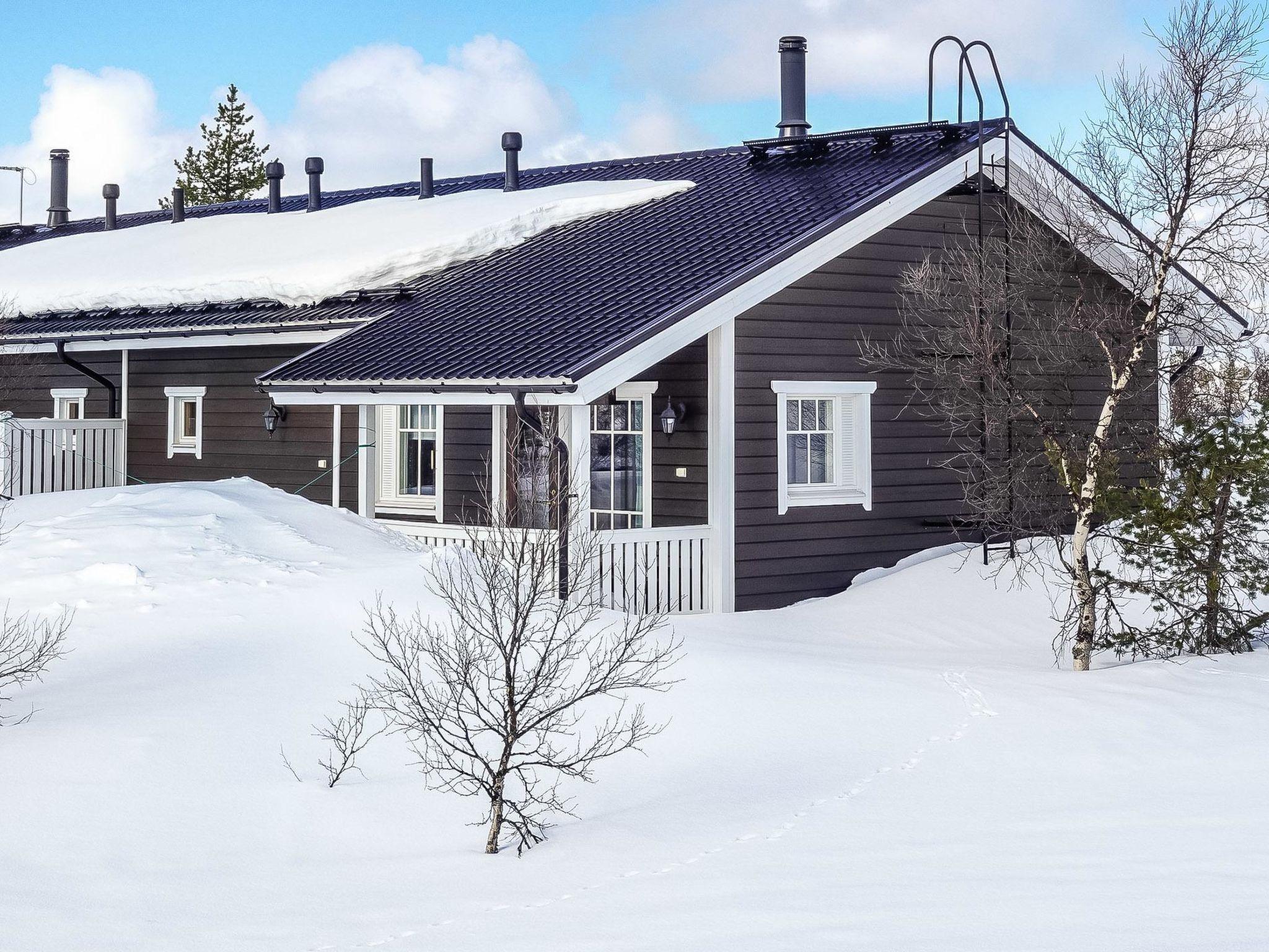 Foto 5 - Casa de 3 habitaciones en Inari con sauna y vistas a la montaña