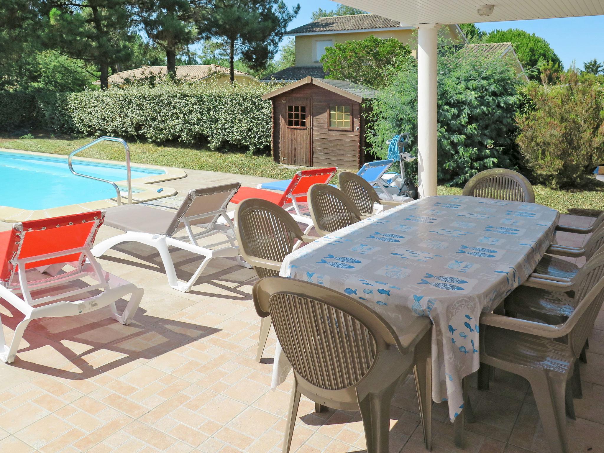Foto 28 - Casa de 3 quartos em Vendays-Montalivet com piscina privada e vistas do mar