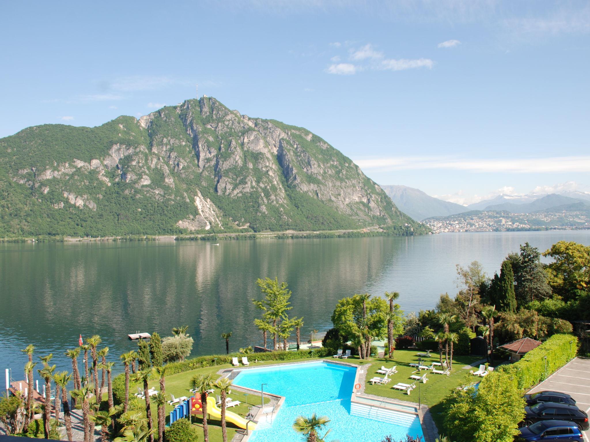 Photo 20 - Appartement de 1 chambre à Bissone avec piscine et vues sur la montagne