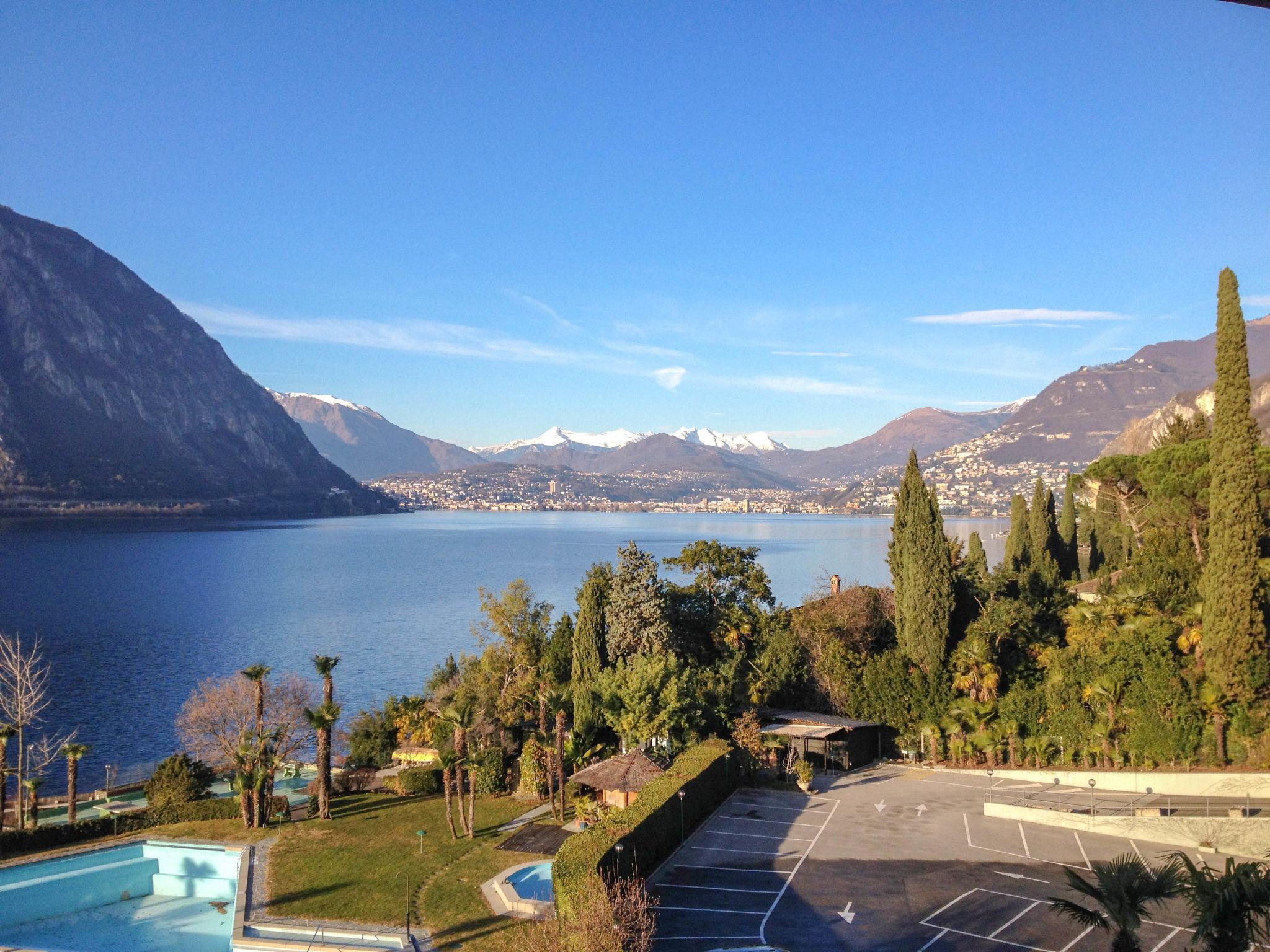 Photo 16 - Appartement de 1 chambre à Bissone avec piscine et vues sur la montagne