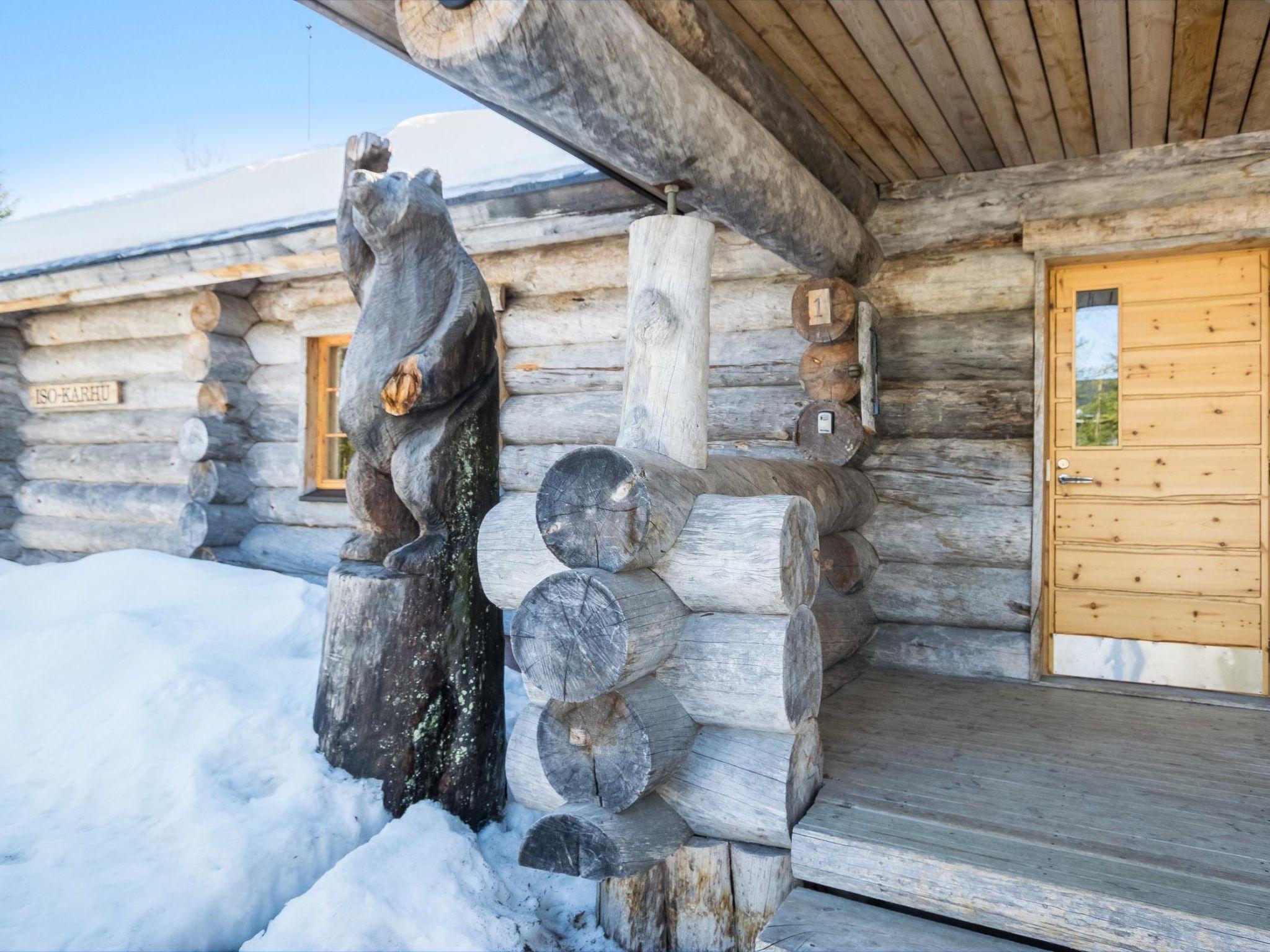 Foto 2 - Casa de 5 habitaciones en Kuusamo con sauna y vistas a la montaña