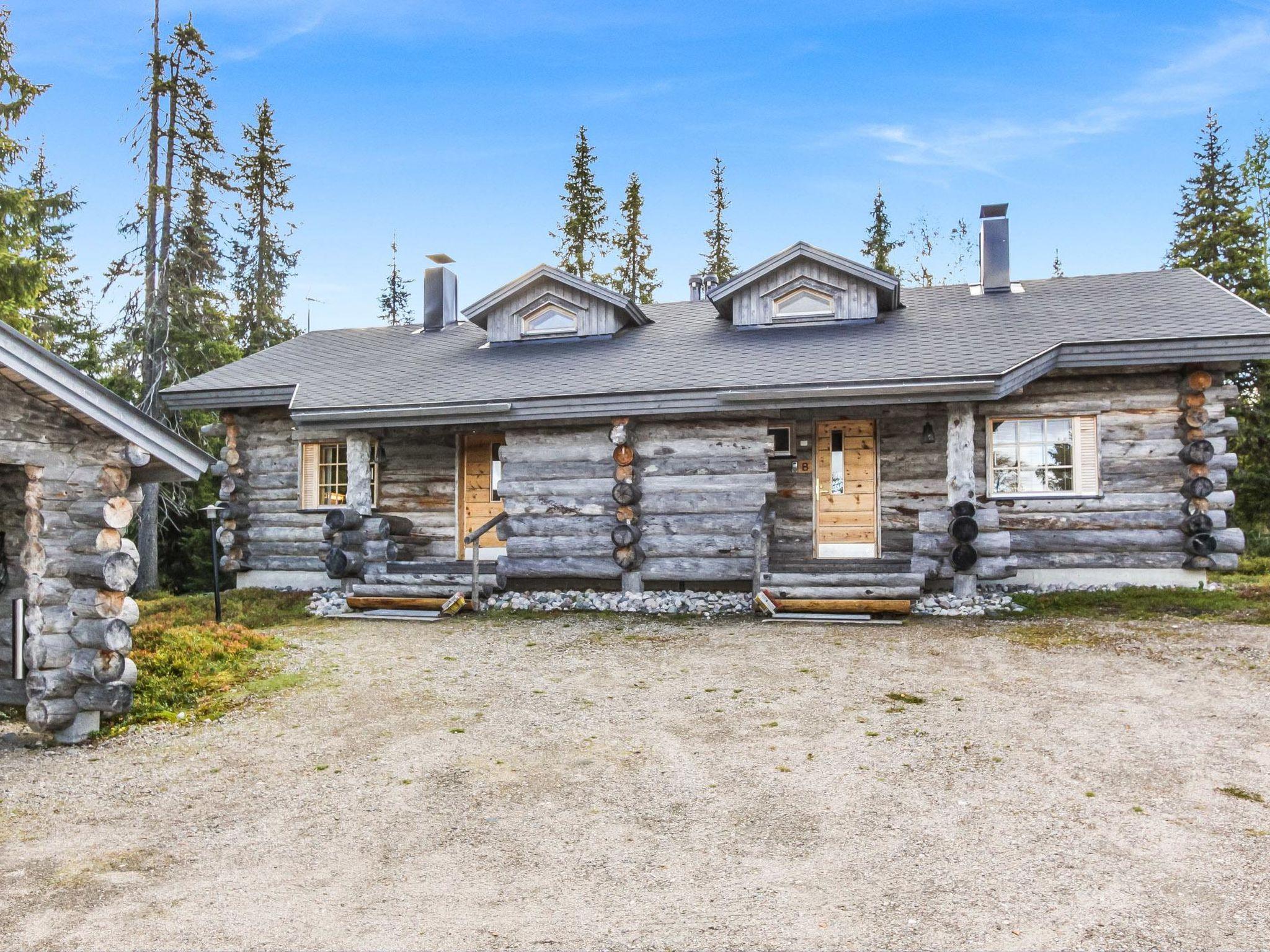 Foto 25 - Casa de 1 habitación en Kuusamo con sauna y vistas a la montaña