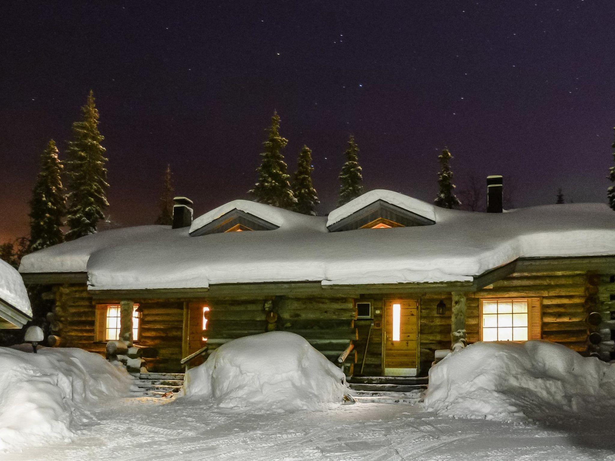 Foto 1 - Haus mit 1 Schlafzimmer in Kuusamo mit sauna und blick auf die berge