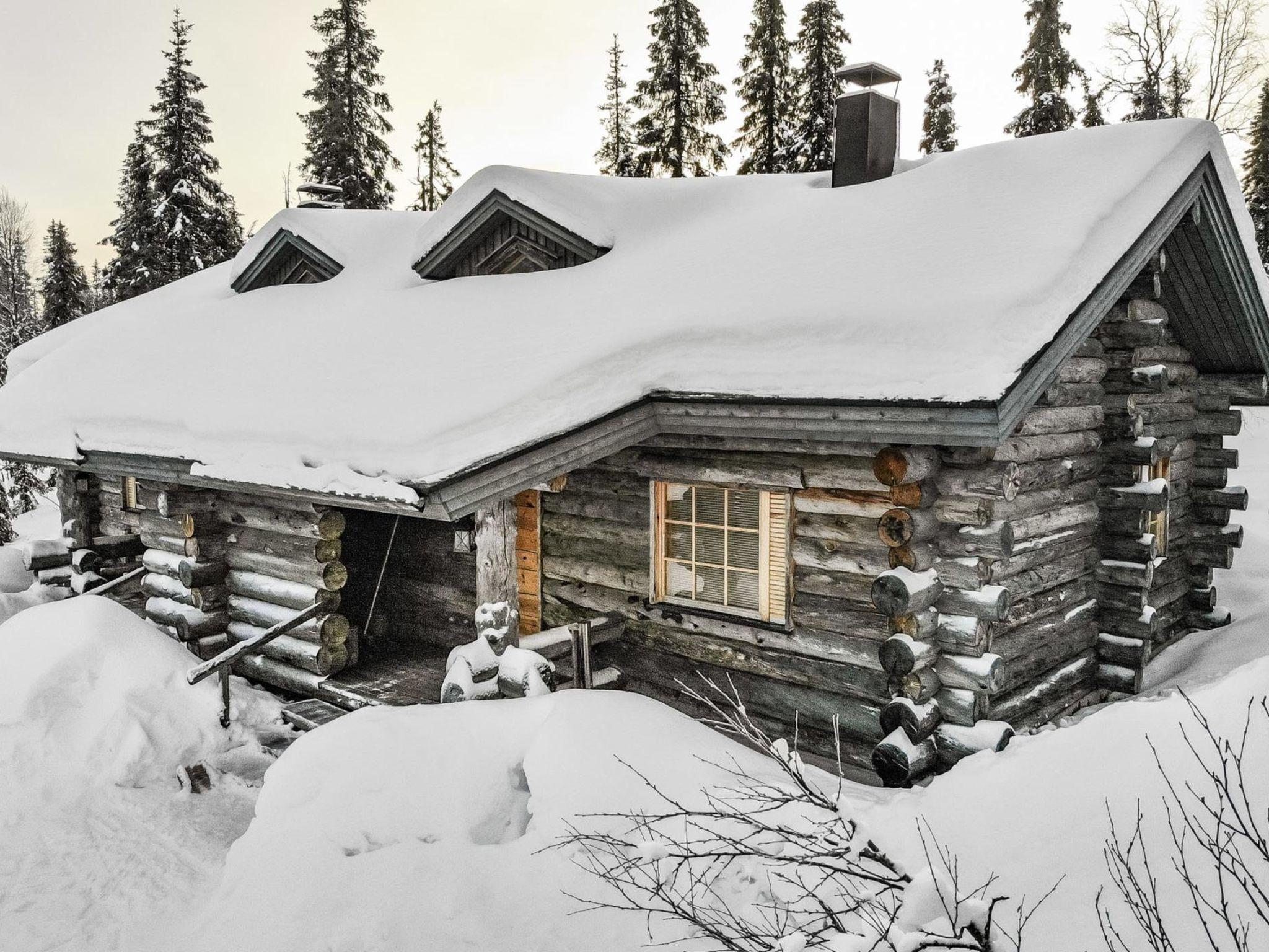 Foto 21 - Casa con 1 camera da letto a Kuusamo con sauna e vista sulle montagne