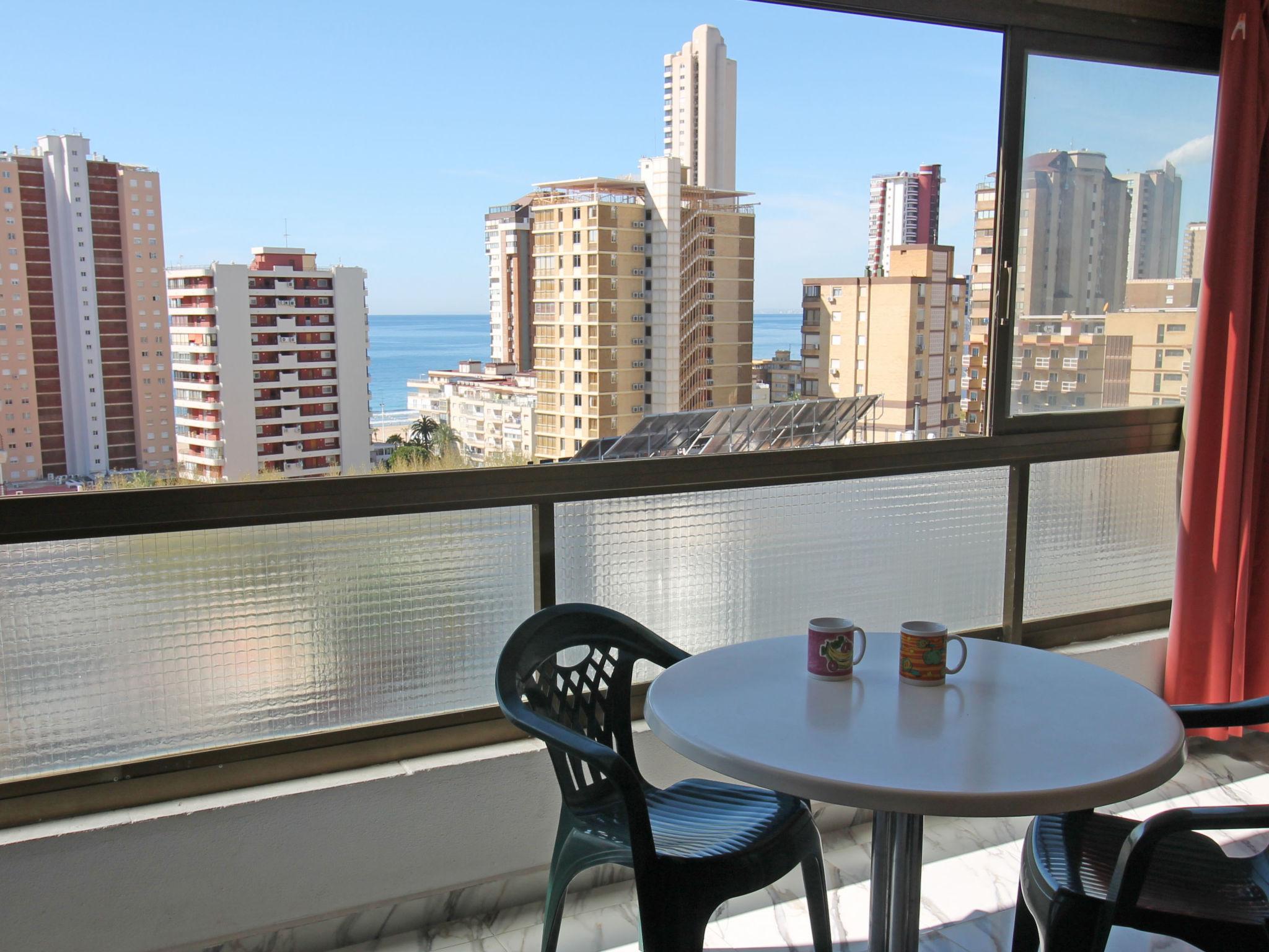 Foto 14 - Apartamento de 1 habitación en Benidorm con piscina y vistas al mar