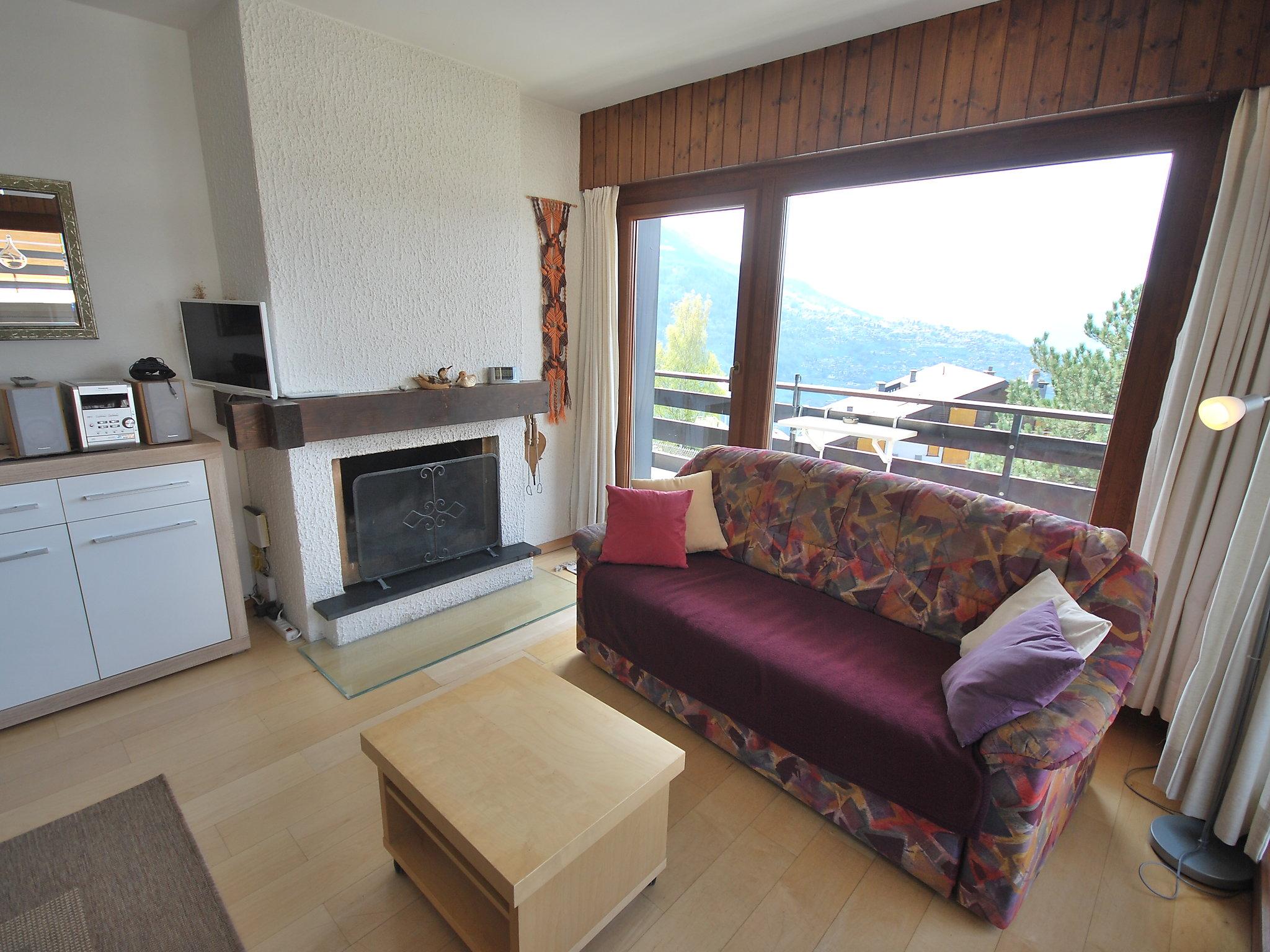 Foto 7 - Apartamento de 1 habitación en Veysonnaz con vistas a la montaña