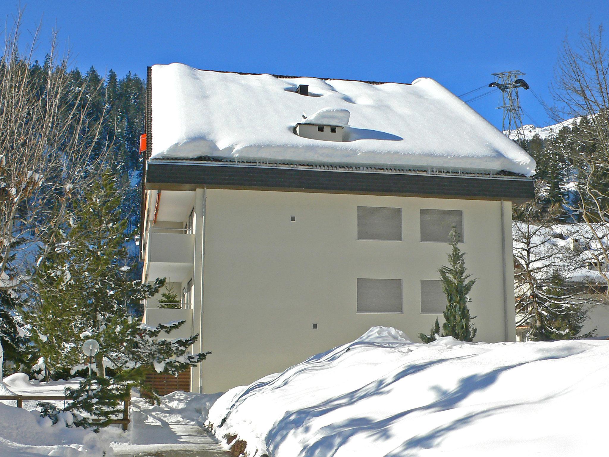 Foto 21 - Apartamento de 1 habitación en Laax con vistas a la montaña