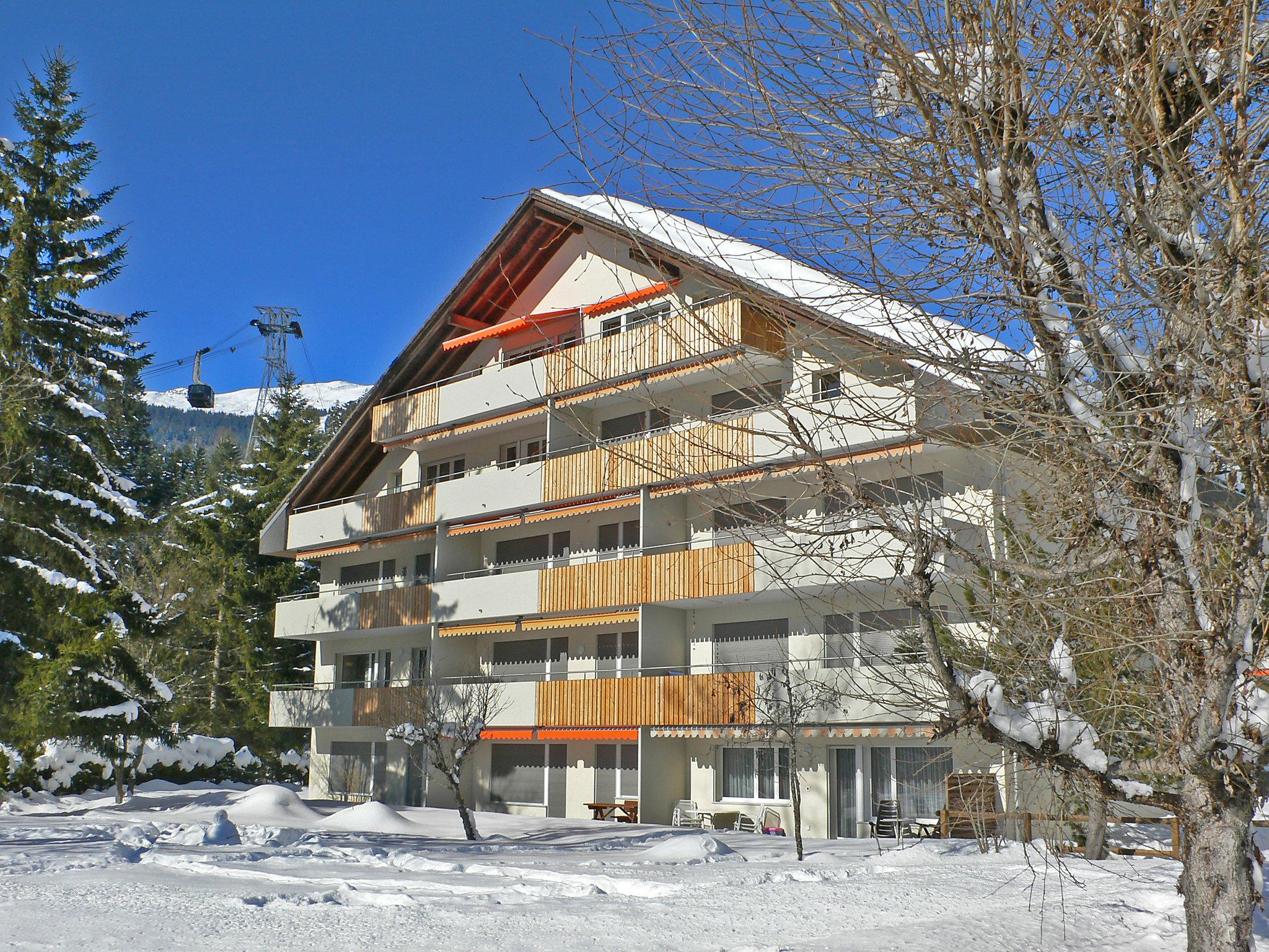 Foto 17 - Apartamento en Laax con jardín