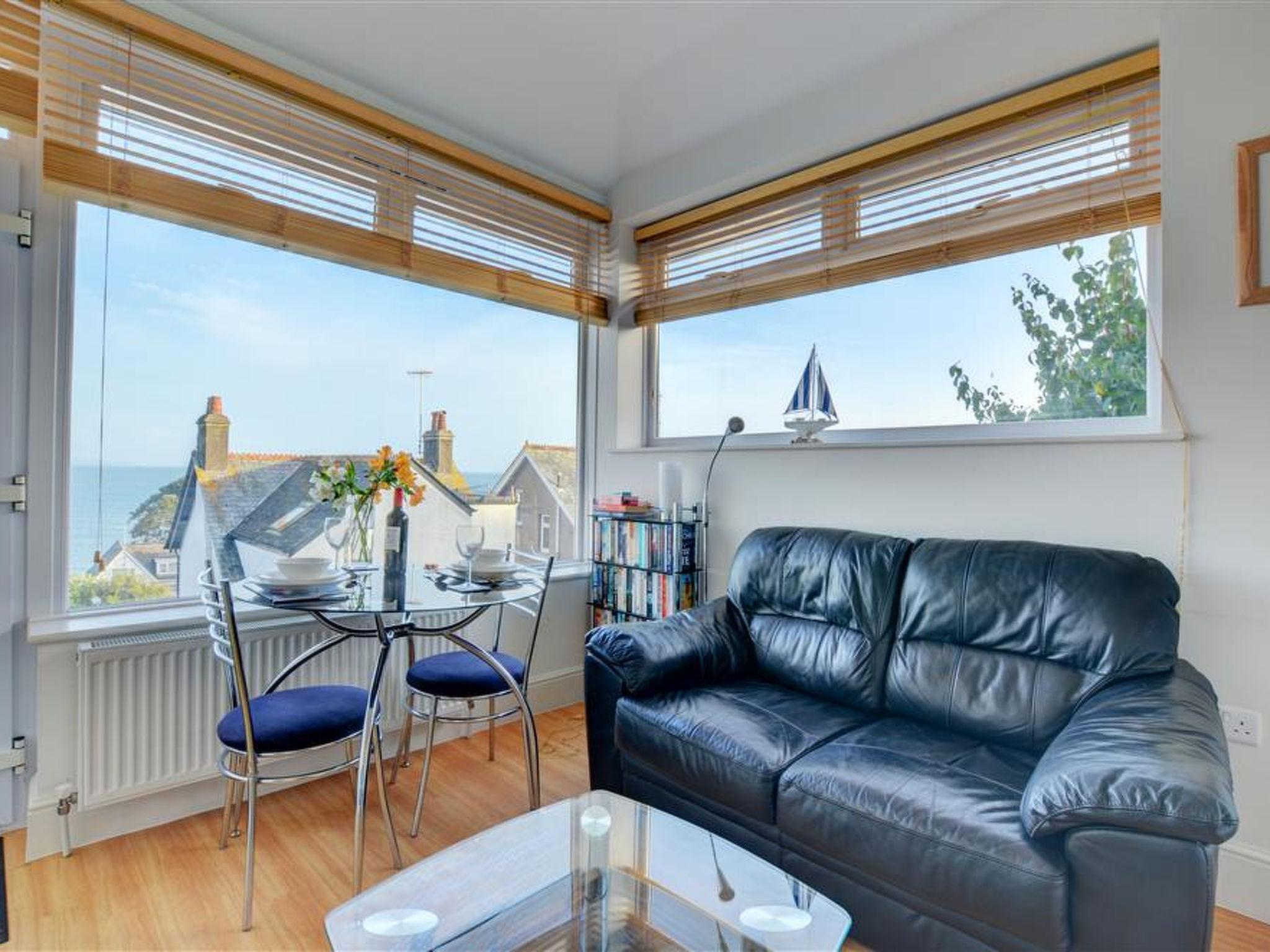 Foto 1 - Apartamento de 1 habitación en Looe con jardín y vistas al mar