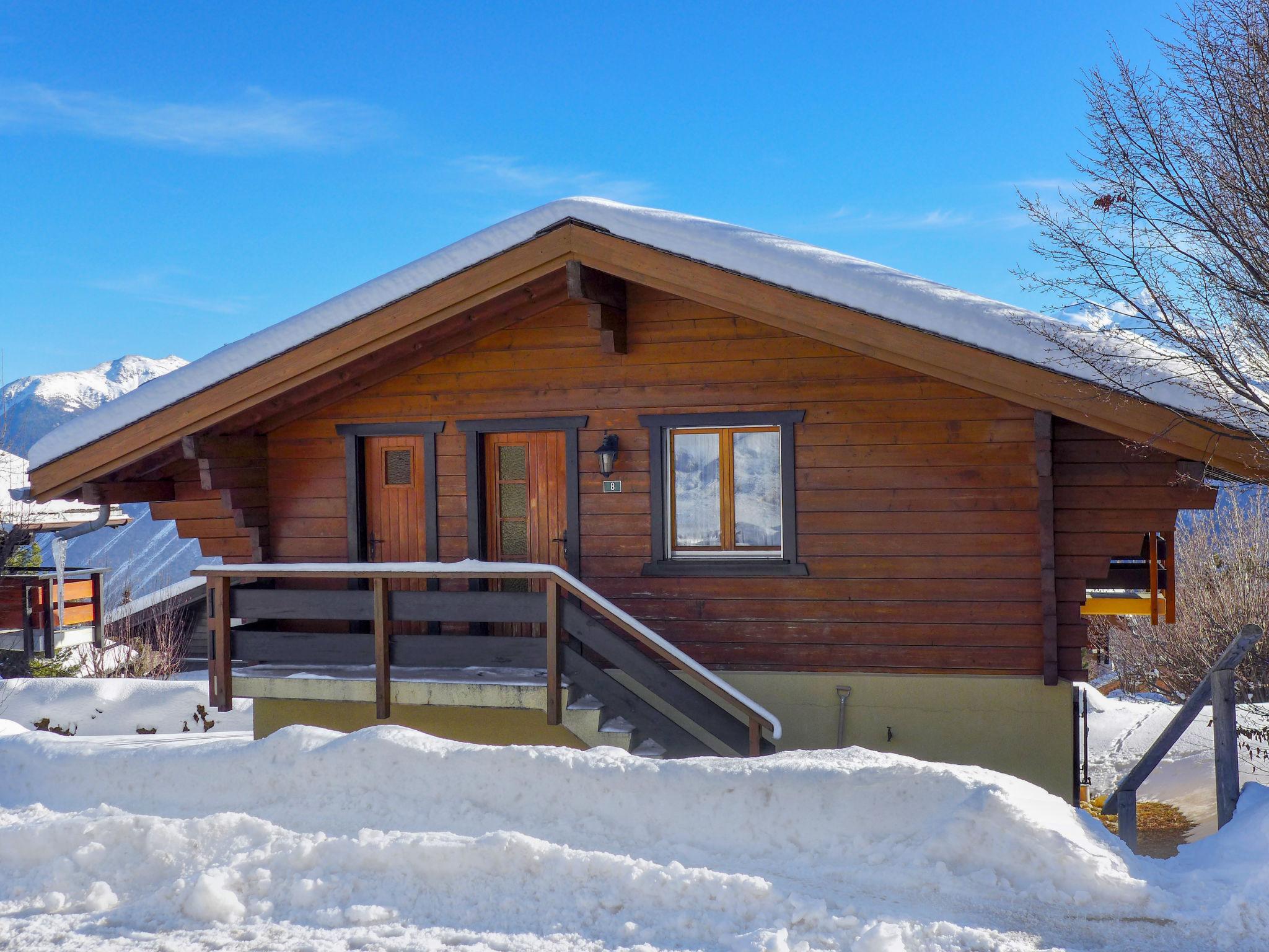 Foto 34 - Casa de 3 quartos em Crans-Montana com jardim e vista para a montanha