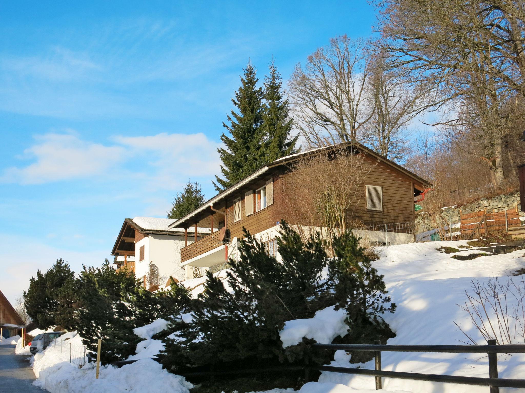 Foto 28 - Apartamento de 3 habitaciones en Ilanz/Glion con jardín y vistas a la montaña